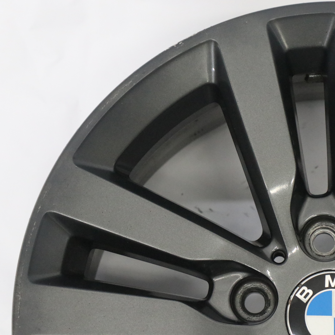 BMW F20 F21 F22 F23 Ferricgrey Wheel Alloy Rim 17" Double Spoke 655 ET:43 7,5J