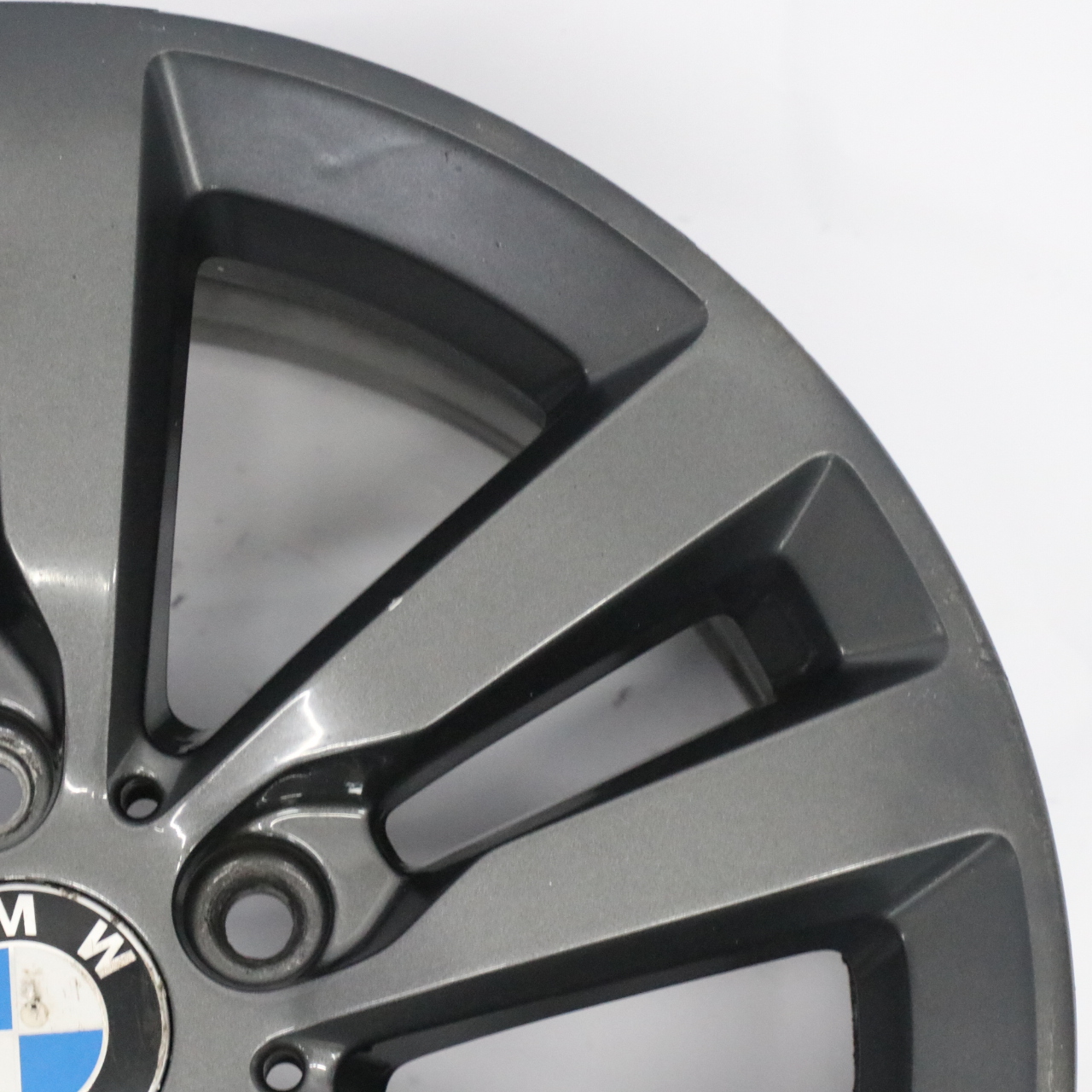 BMW F20 F21 F22 F23 Ferricgrey Wheel Alloy Rim 17" Double Spoke 655 ET:43 7,5J