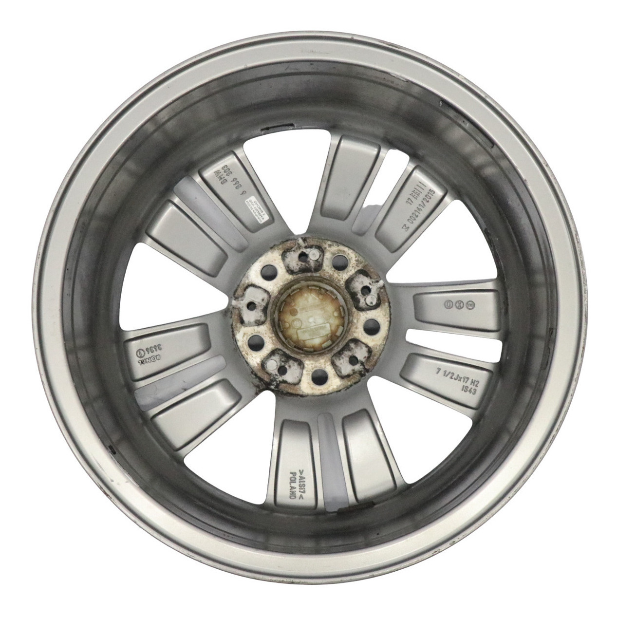 BMW F20 F21 F22 F23 Ferricgrey Wheel Alloy Rim 17" Double Spoke 655 ET:43 7,5J