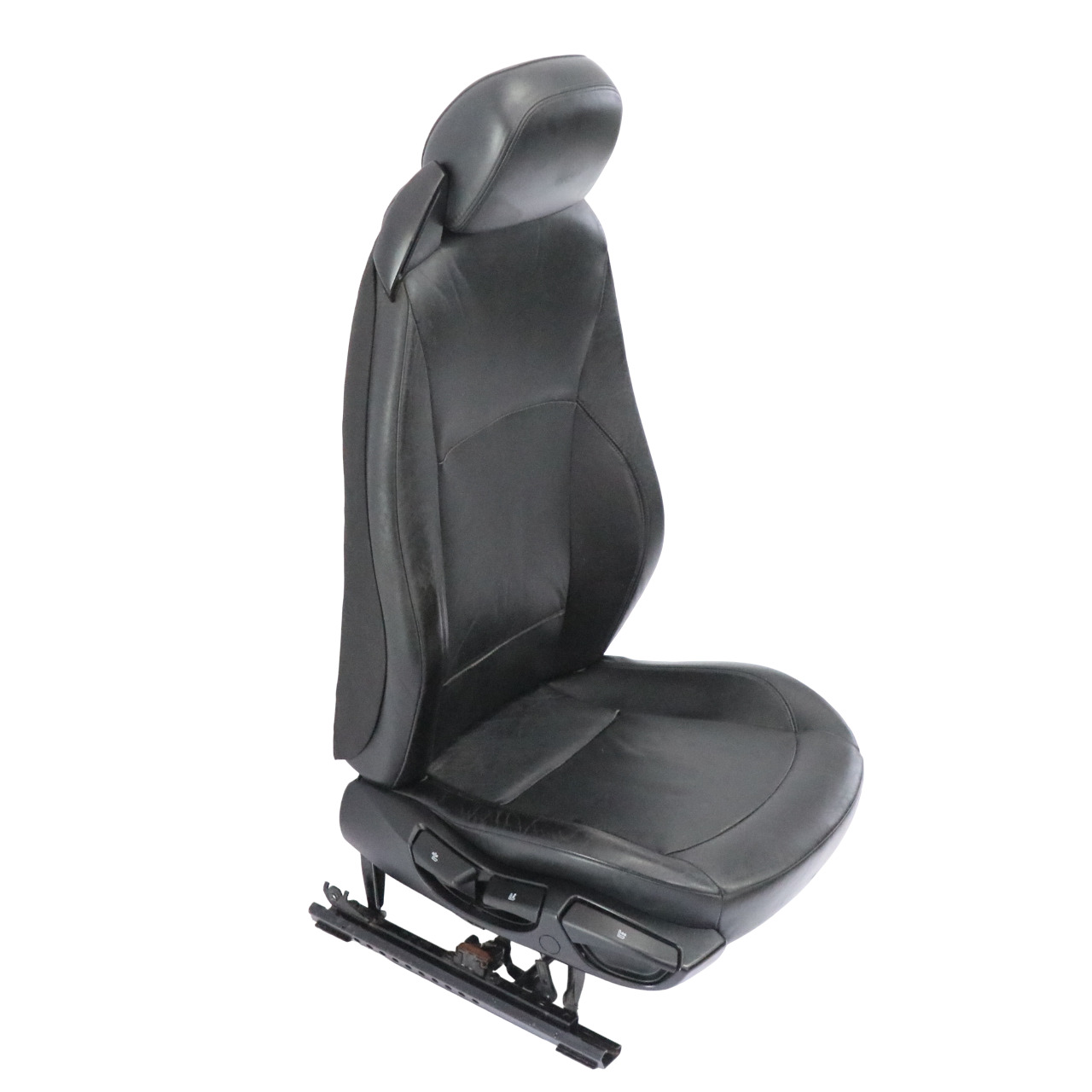 BMW Z4 Series E85 Cabrio Roadster Front Right O/S Black Leather Seat