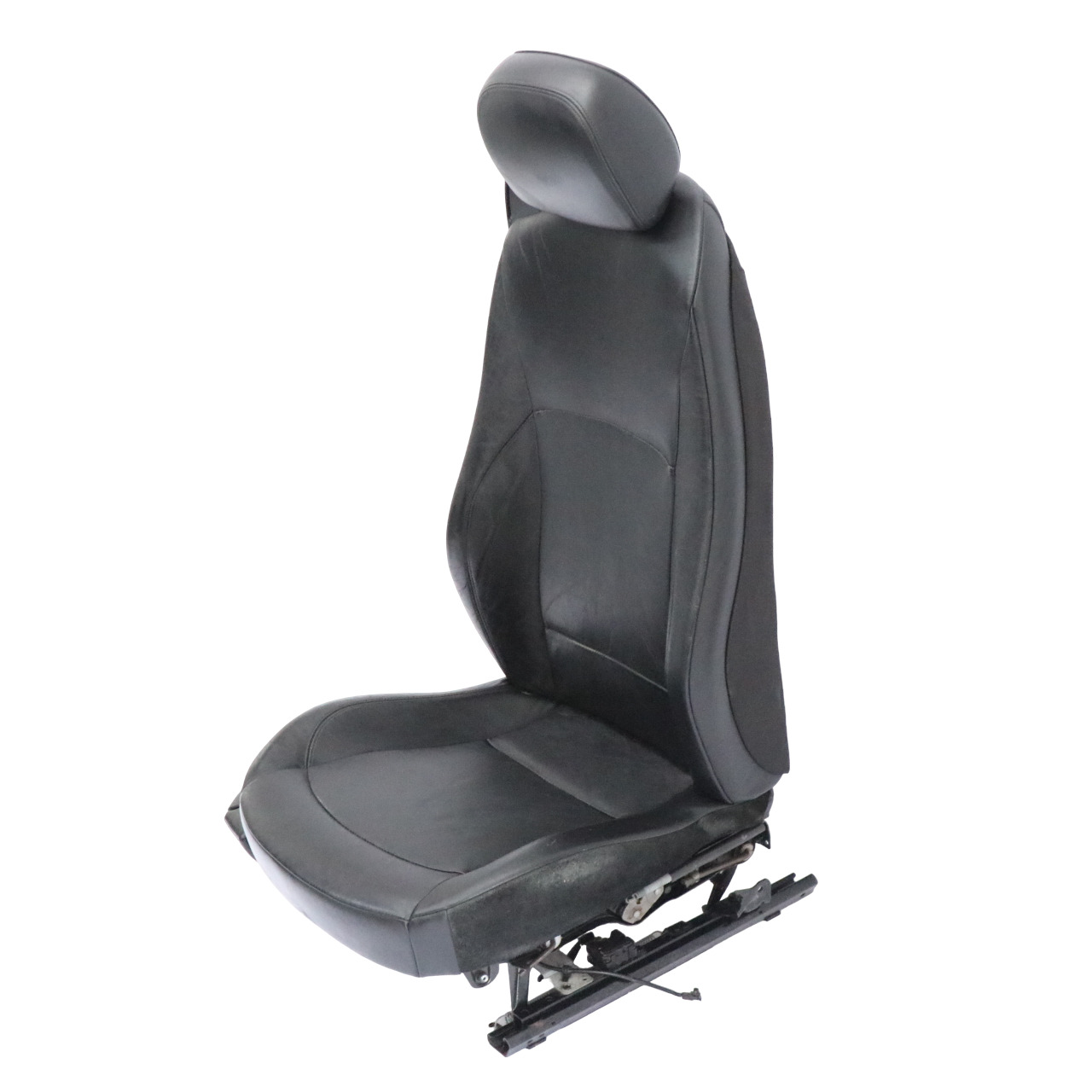 BMW Z4 Series E85 Cabrio Roadster Front Right O/S Black Leather Seat