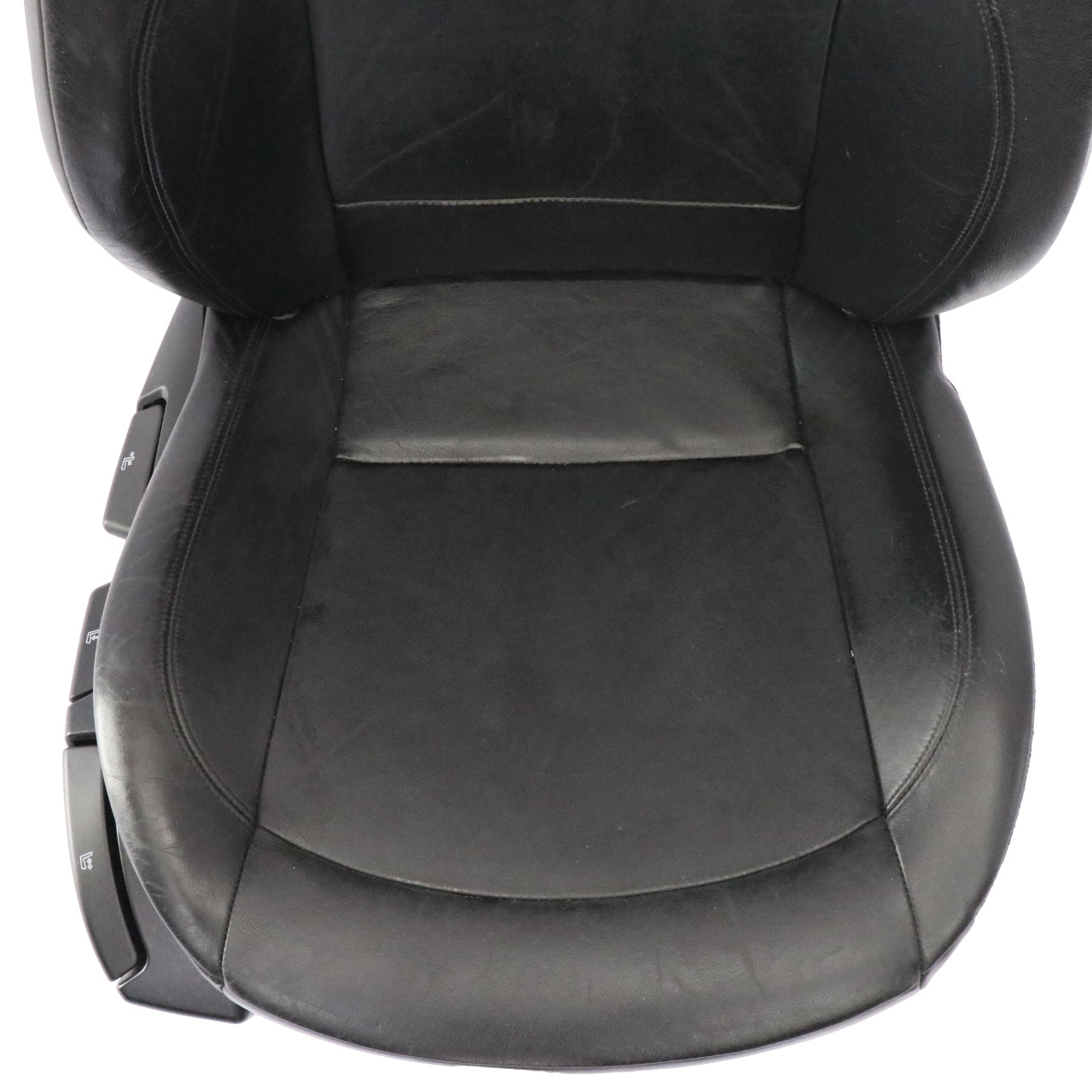 BMW Z4 Series E85 Cabrio Roadster Front Right O/S Black Leather Seat