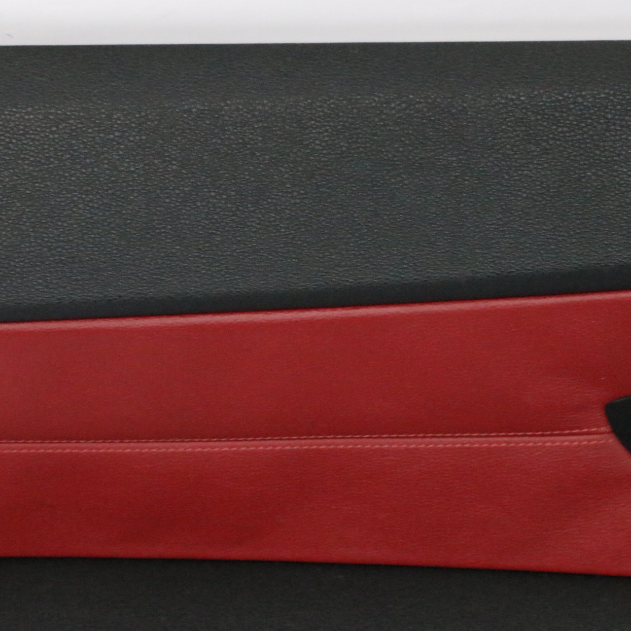 BMW Z4 E85 E86 Front Left N/S Door Card Trim Panel Leather Black Red