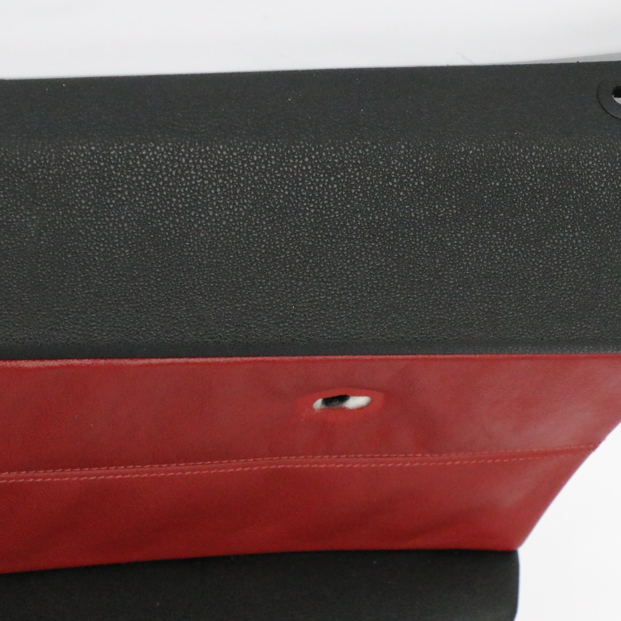 BMW Z4 E85 Door Card Front Right O/S Trim Panel Covering Leather Black Red