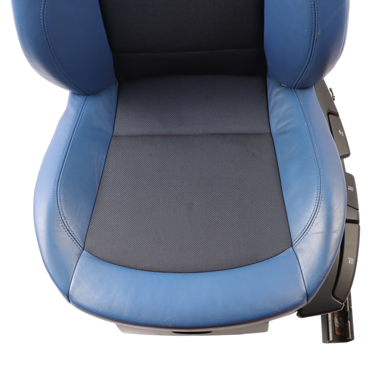 BMW E85 Front Left N/S Seat Cloth Leather Active Sports / Montego-Blue Interior