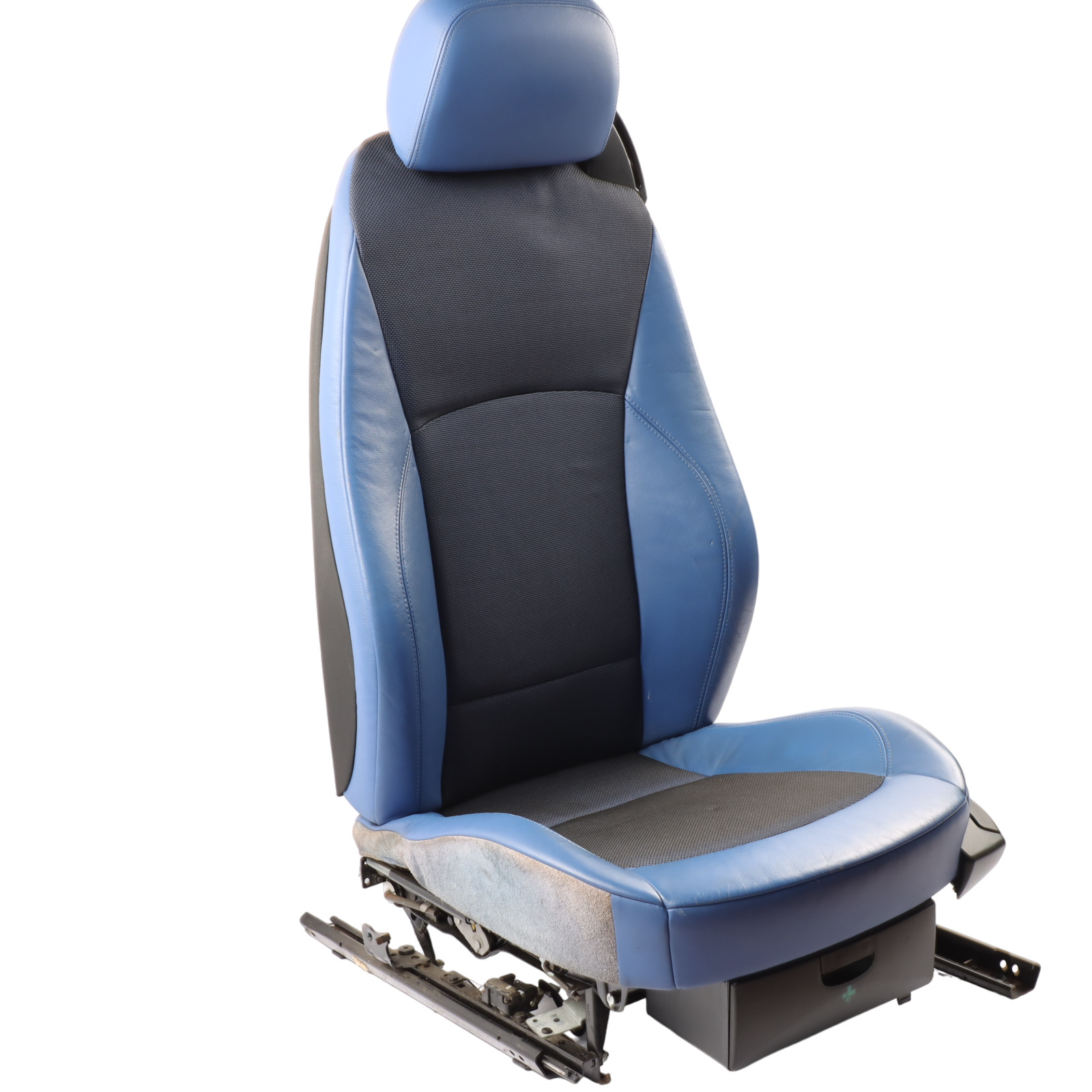 BMW E85 Front Left N/S Seat Cloth Leather Active Sports / Montego-Blue Interior