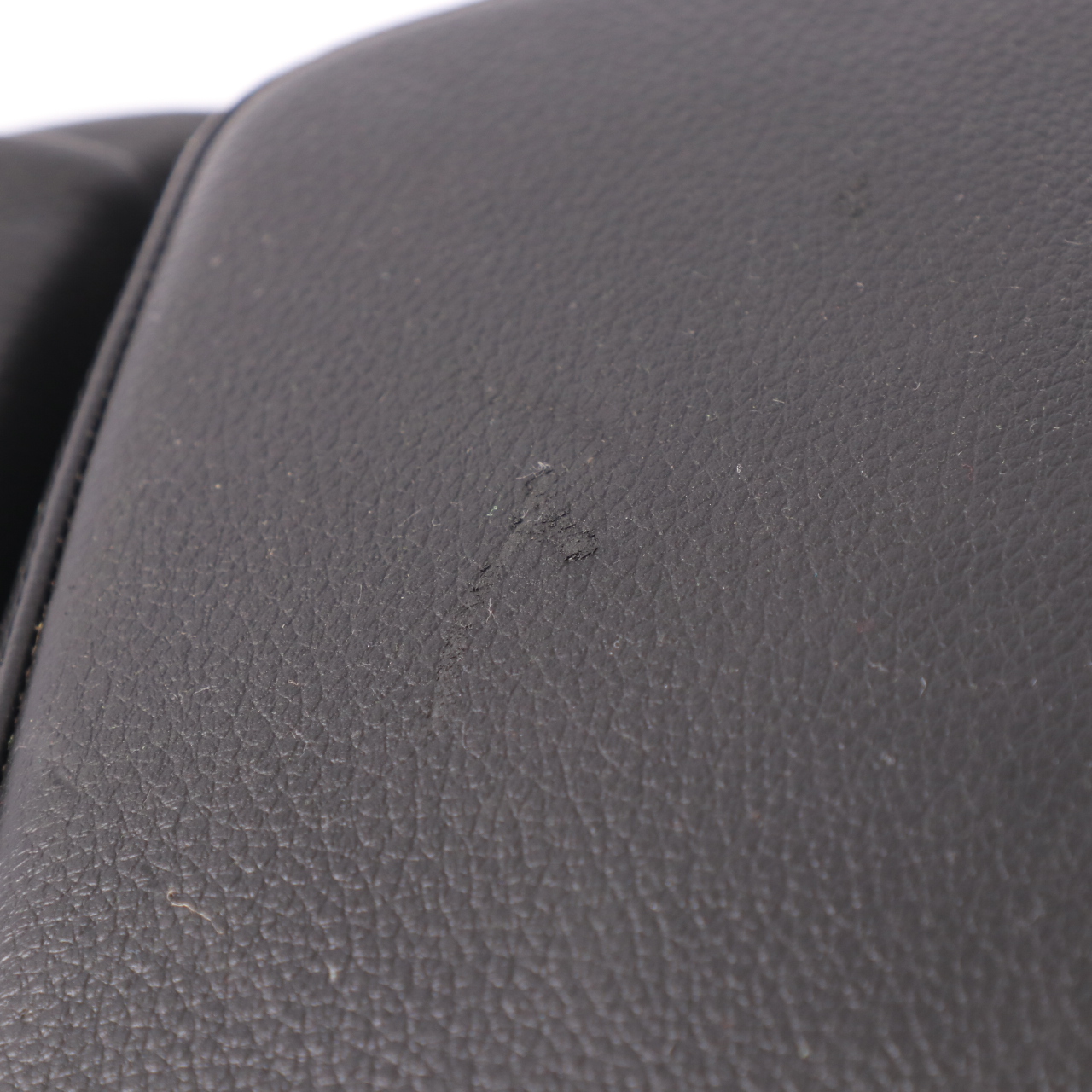 BMW E93 Convertible Front Right Seat O/S Headrest Leather Dakota Schwarz Black