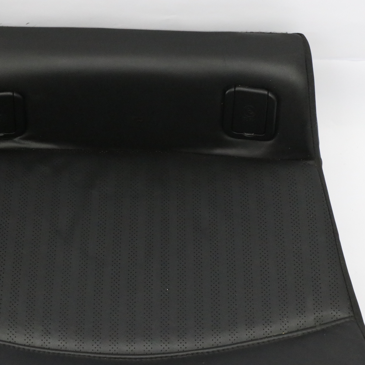 Mini Cooper R56 R57 Rear Seat Sofa Bench Couch Leather Carbon Black