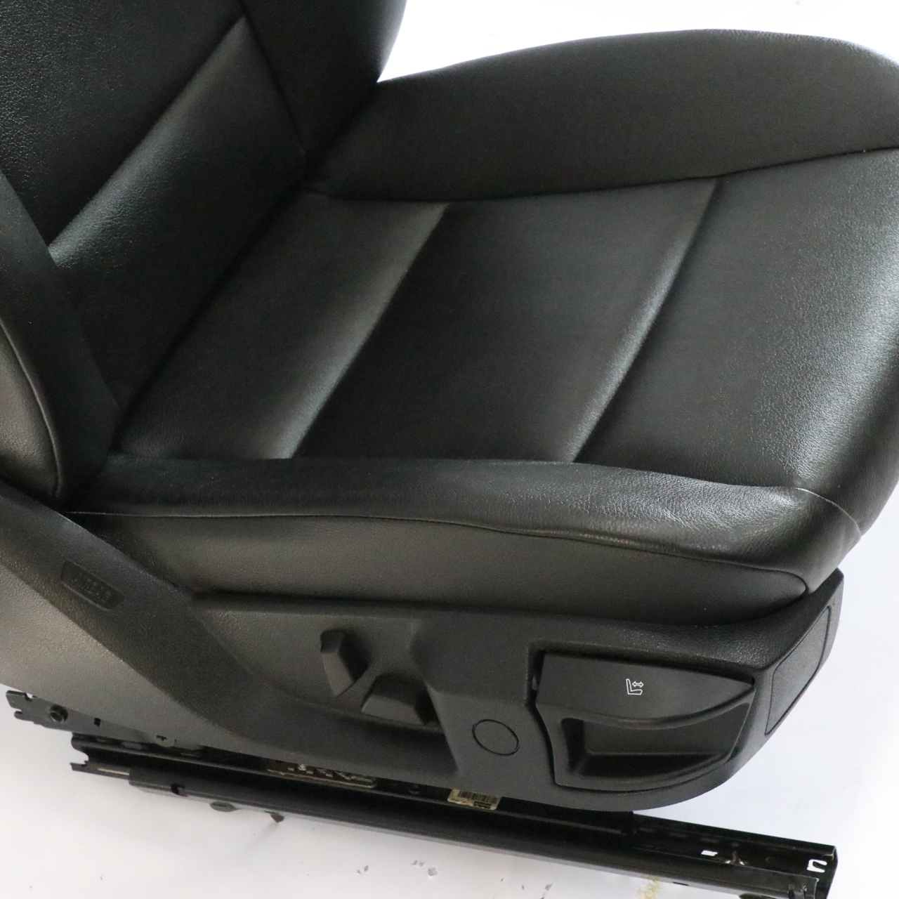 BMW F10 F11 LCI Front Right O/S Seat Leather Dakota Black Interior