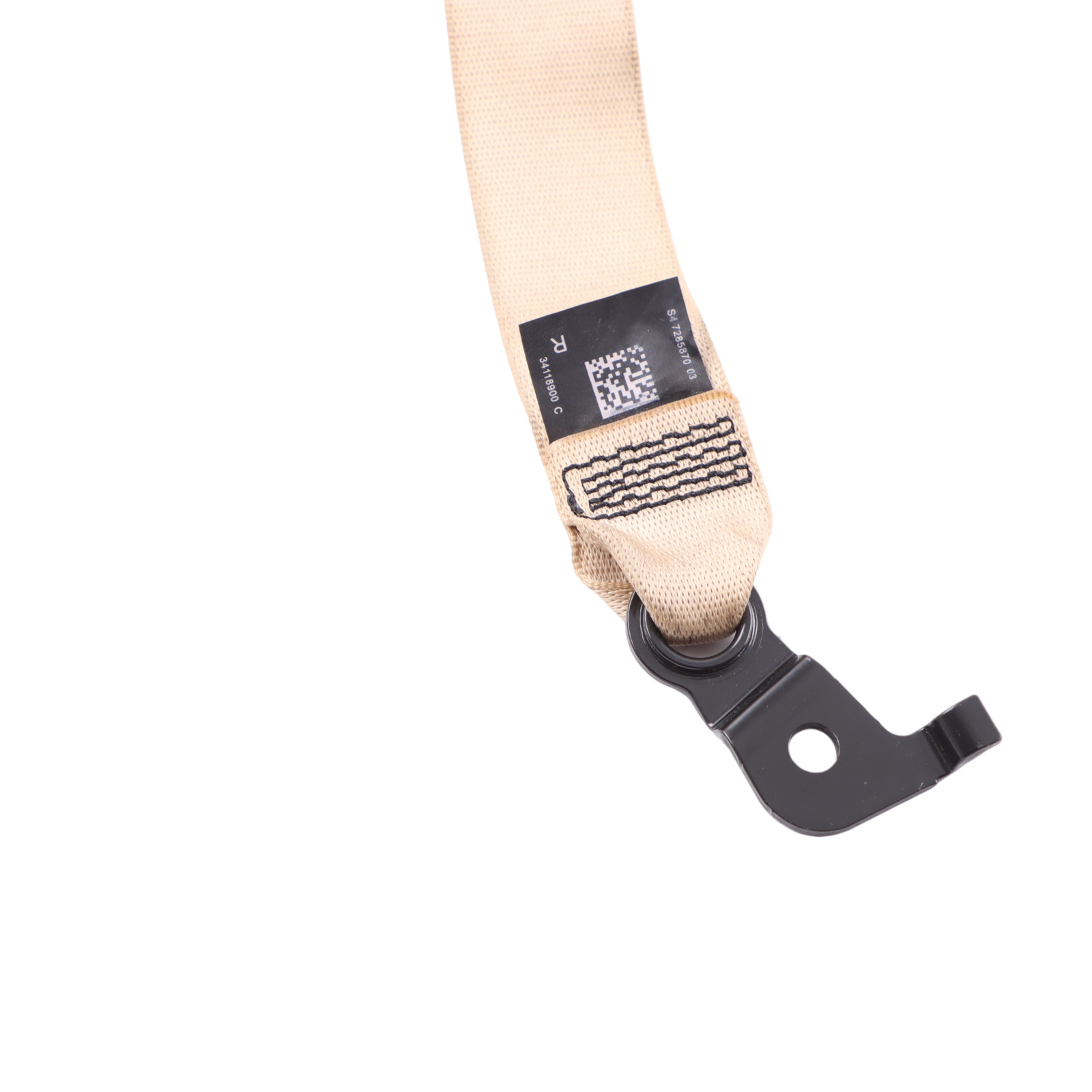 BMW F11 Upper Seat Belt Rear Right O/S Seatbelt Veneto Beige 7285870