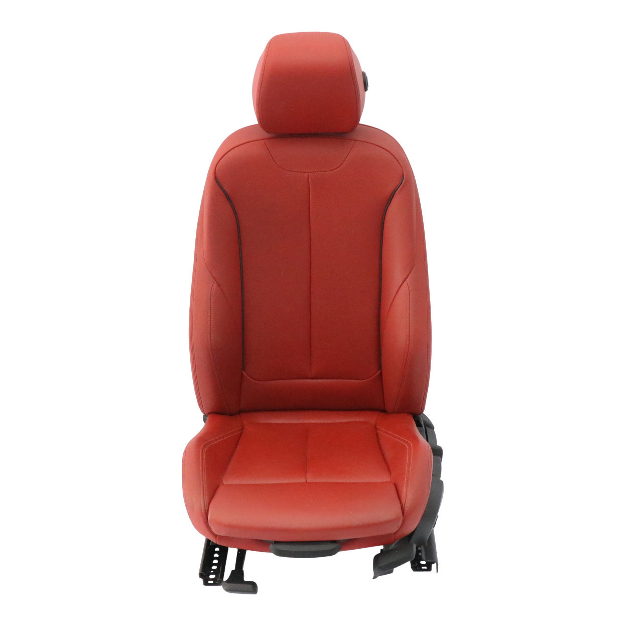 Front Seat BMW F30 M Sport Heated Leather Korall-Rot Red Left N/S