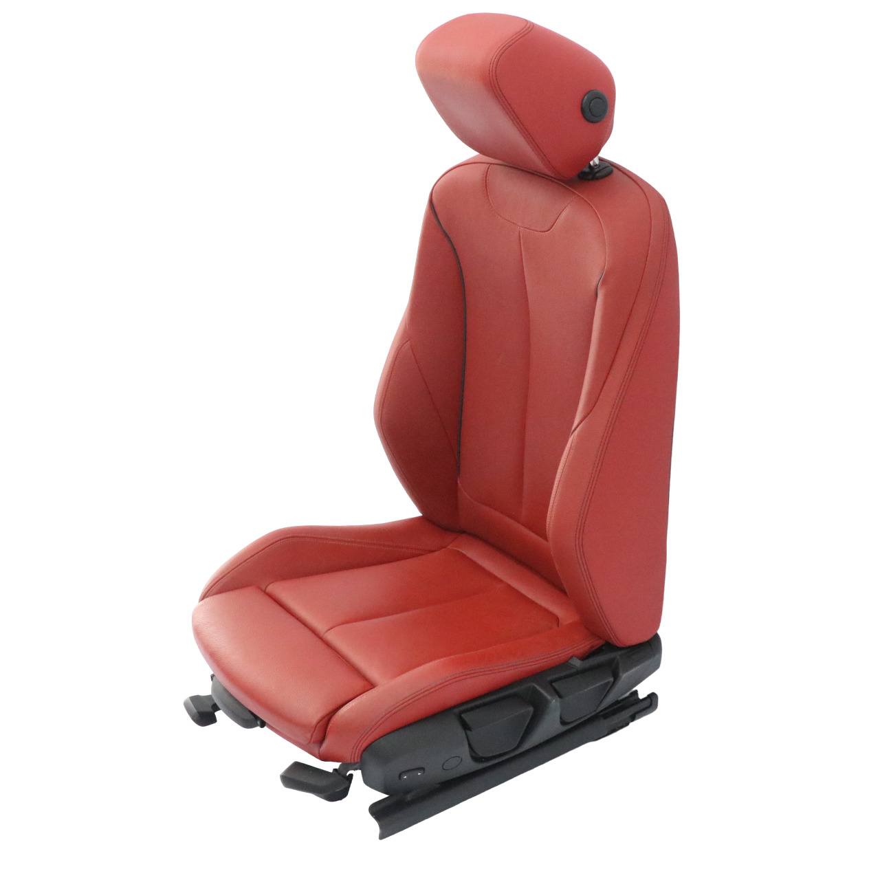 Front Seat BMW F30 M Sport Heated Leather Korall-Rot Red Left N/S