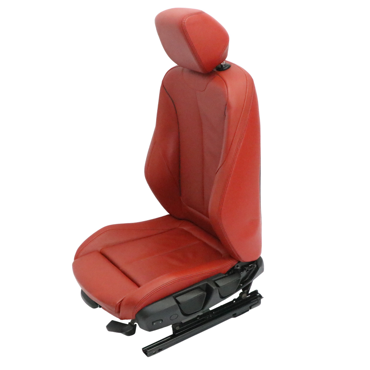 Front Seat BMW F20 M Sport Heated Leather Korall-Rot Red Left N/S