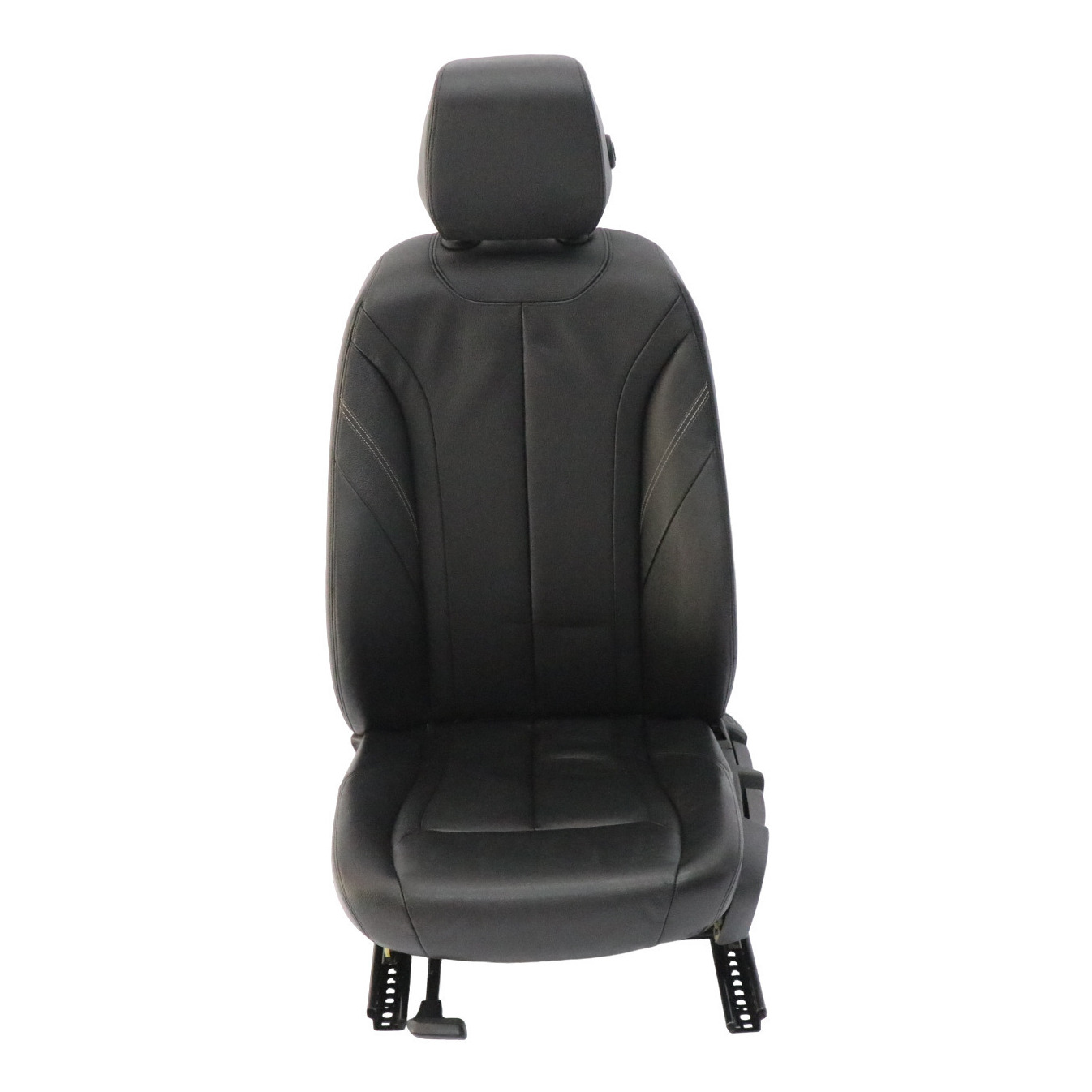 BMW F30 Front Seat Left N/S Interior Leather Dakota Black Exclusive Seam