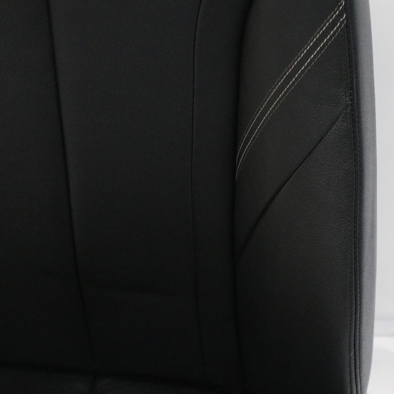 BMW F30 Front Seat Left N/S Interior Leather Dakota Black Exclusive Seam