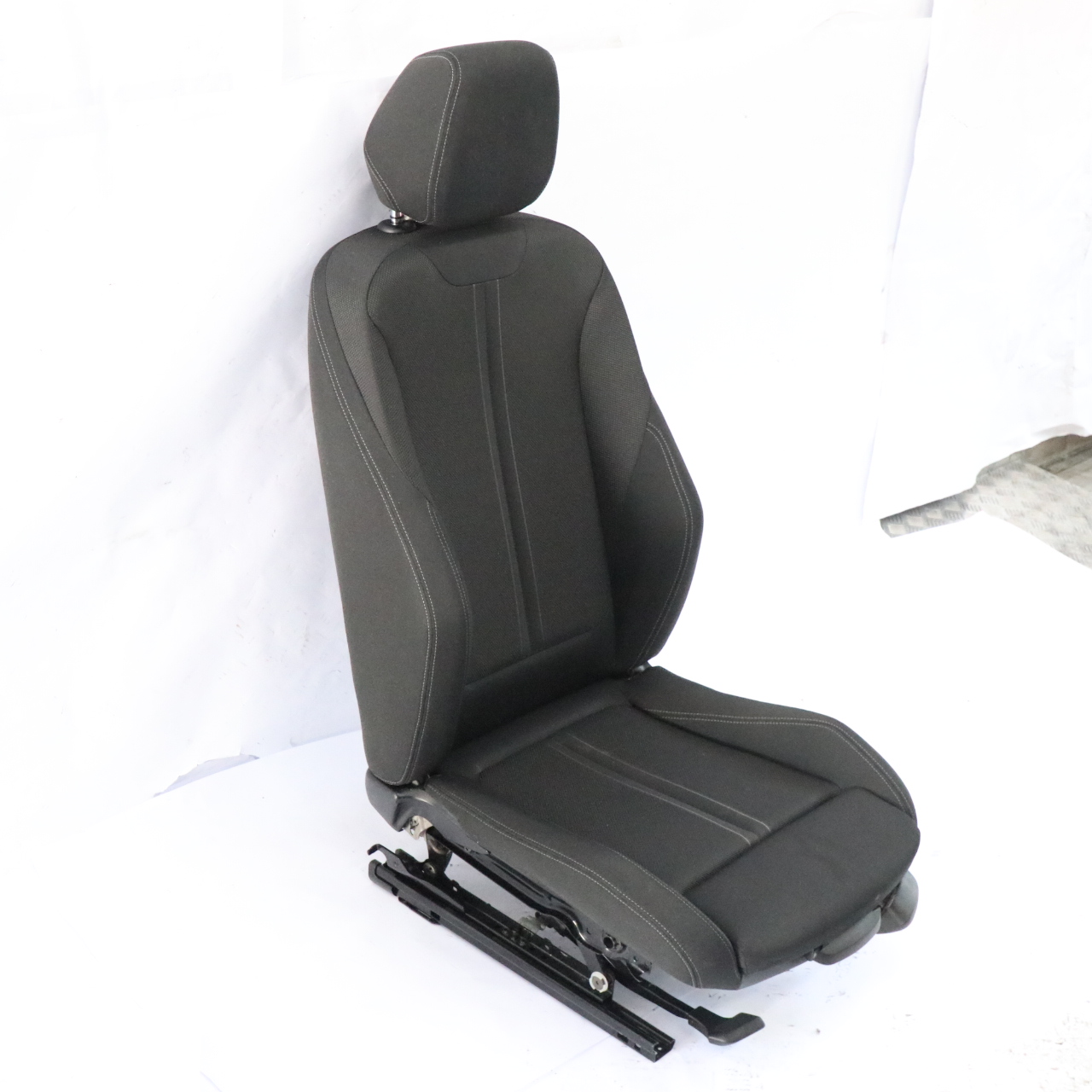 Front Seat BMW F20 LCI Sport Cloth Fabric Corner Anthrazit Akzent Grau Left N/S