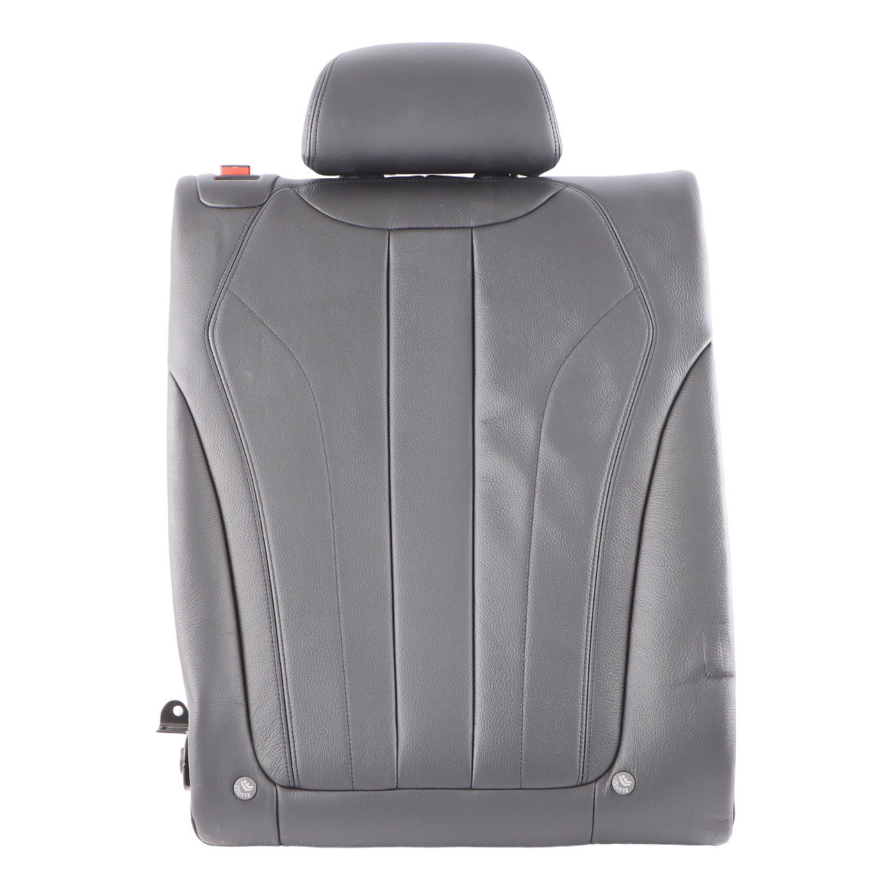 BMW X5 F15 Seat Backrest Cover Rear Right O/S Back Rest Leather Black