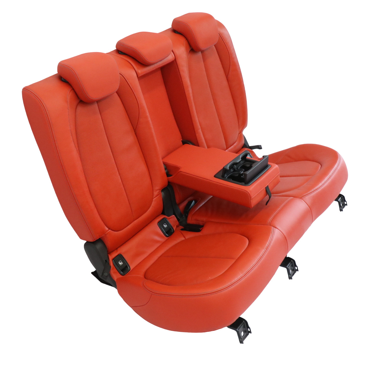 BMW X2 F39 Rear Seat Bench Left Right N/O/S Folding Leather Dakota Magma Red