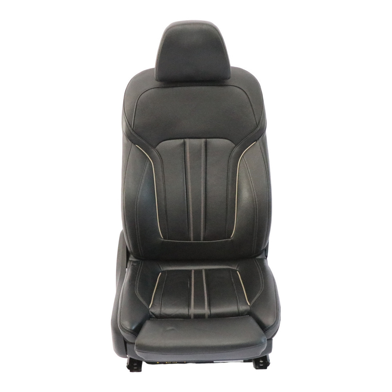 BMW G30 Front Seat Right O/S Memory Heated Leather Dakota Black Exclusive Seam