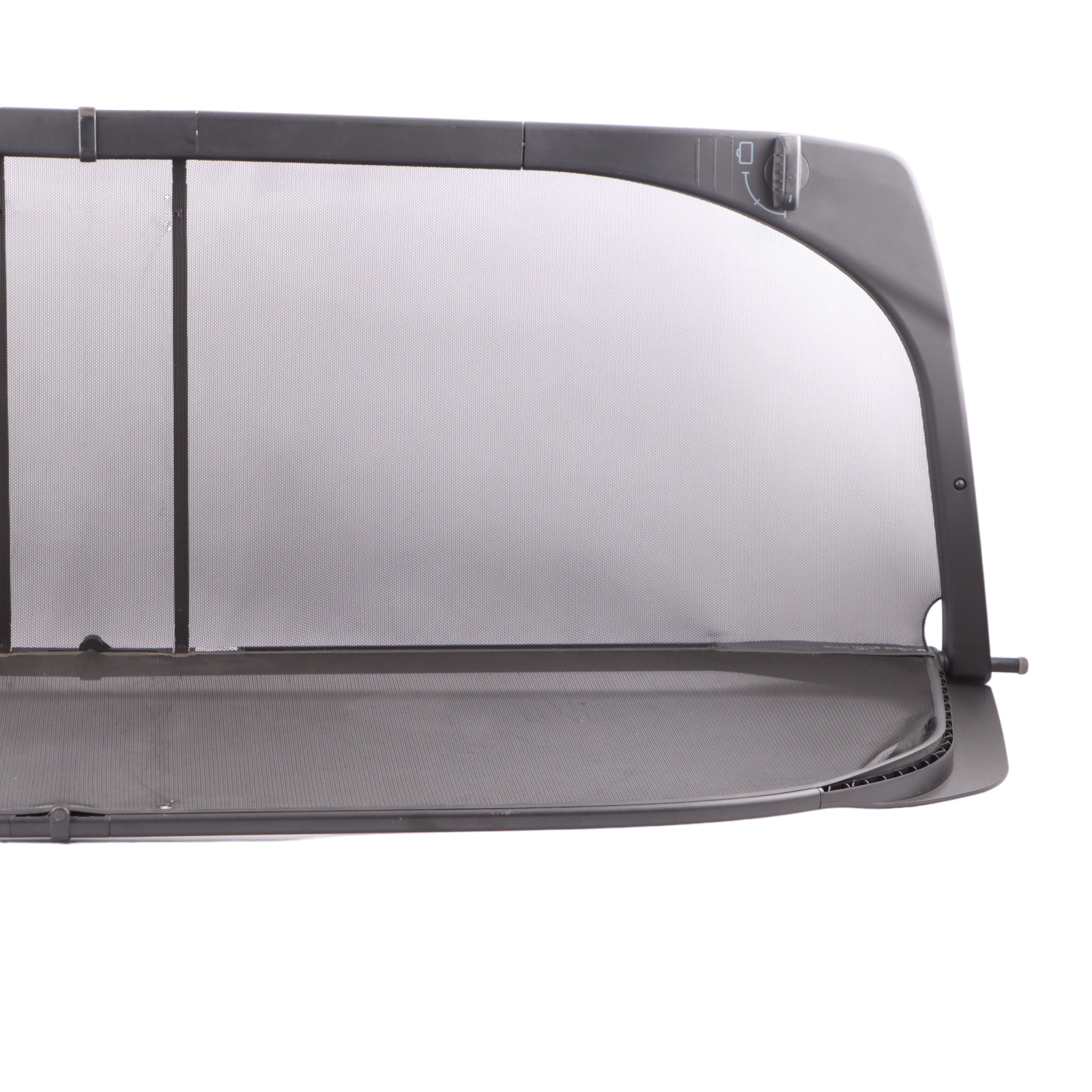 BMW M4 F83 Convertible Wind Deflector Cover Mount Assembly 7468159