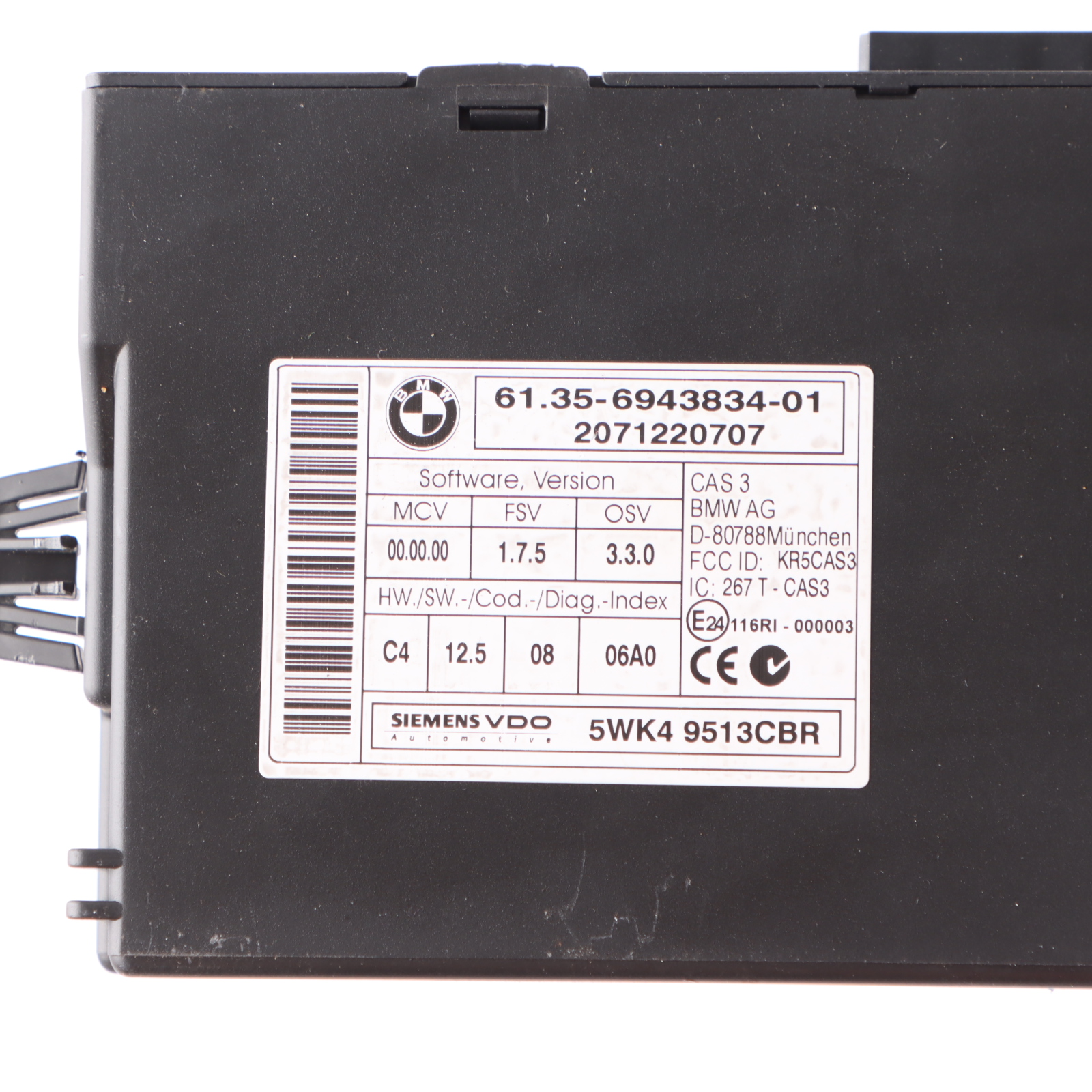 BMW E81 E87 LCI E90 E91 118i 318i N43 143HP Engine ECU DME 7580279 Automatic