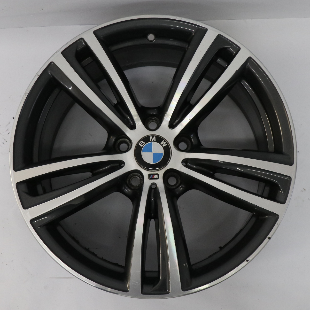 BMW F30 F32 Ferricgrey Rear Alloy Wheel Rim 19" 8,5J ET:47 M Double Spoke 442