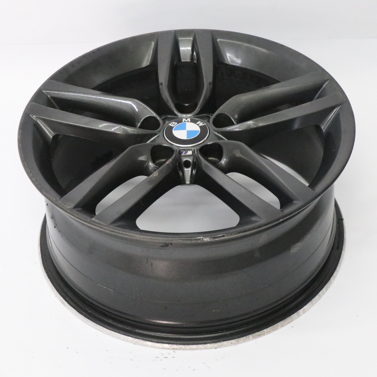 BMW F20 F21 Ferricgrey Rear Alloy Wheel Rim 18" 8J ET:52 M Double Spoke 461