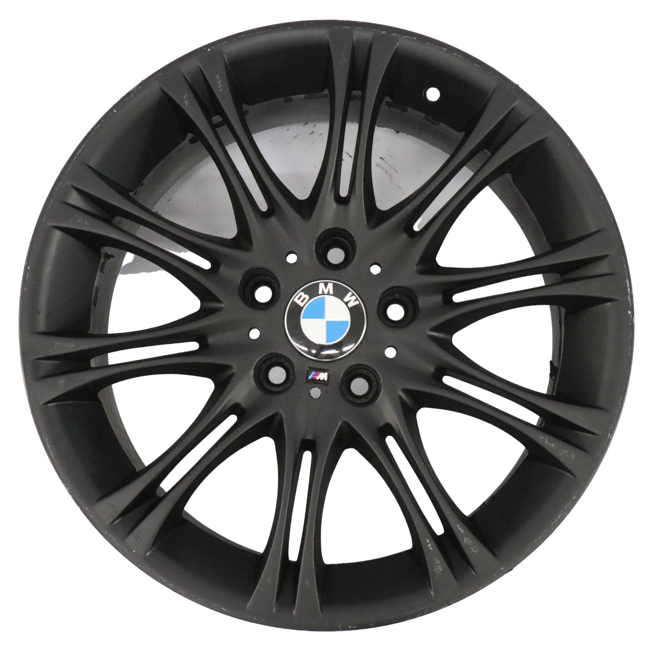 BMW E46 Z4 E85 Black Front Alloy Wheel Rim 18" 8J ET:47 M Double Spoke 135 VIA