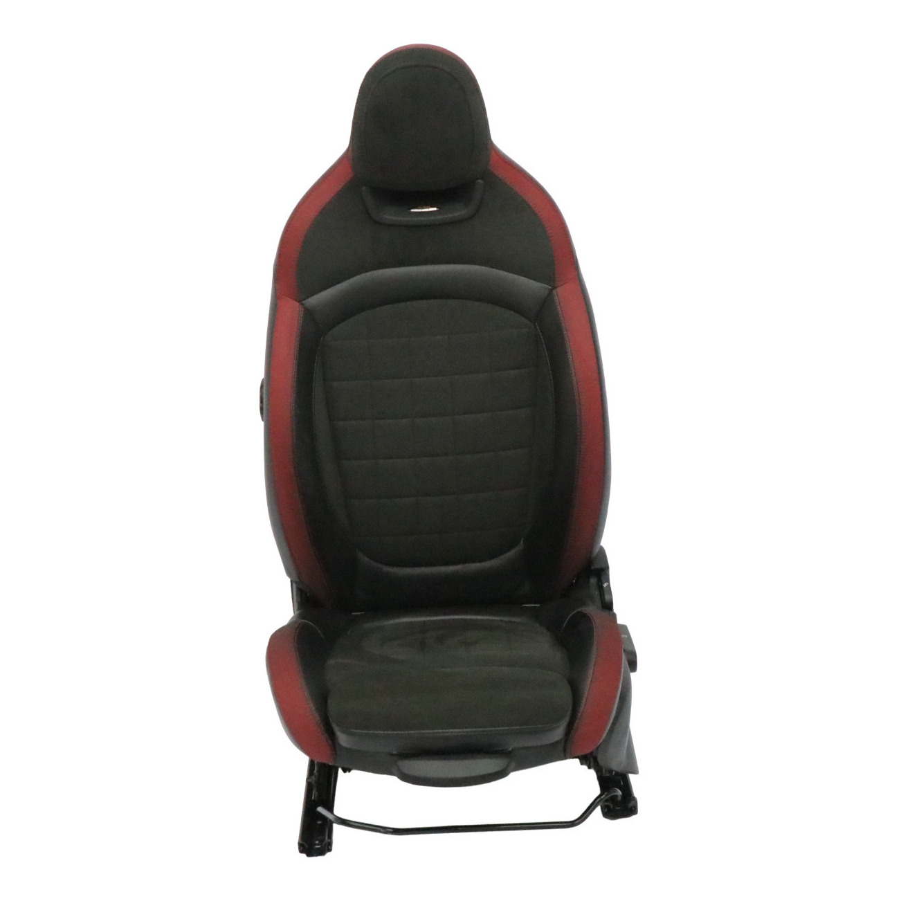 Front Seat Mini F54 F56 F60 JCW Dinamica Sport Left N/S Red Black Half Leather