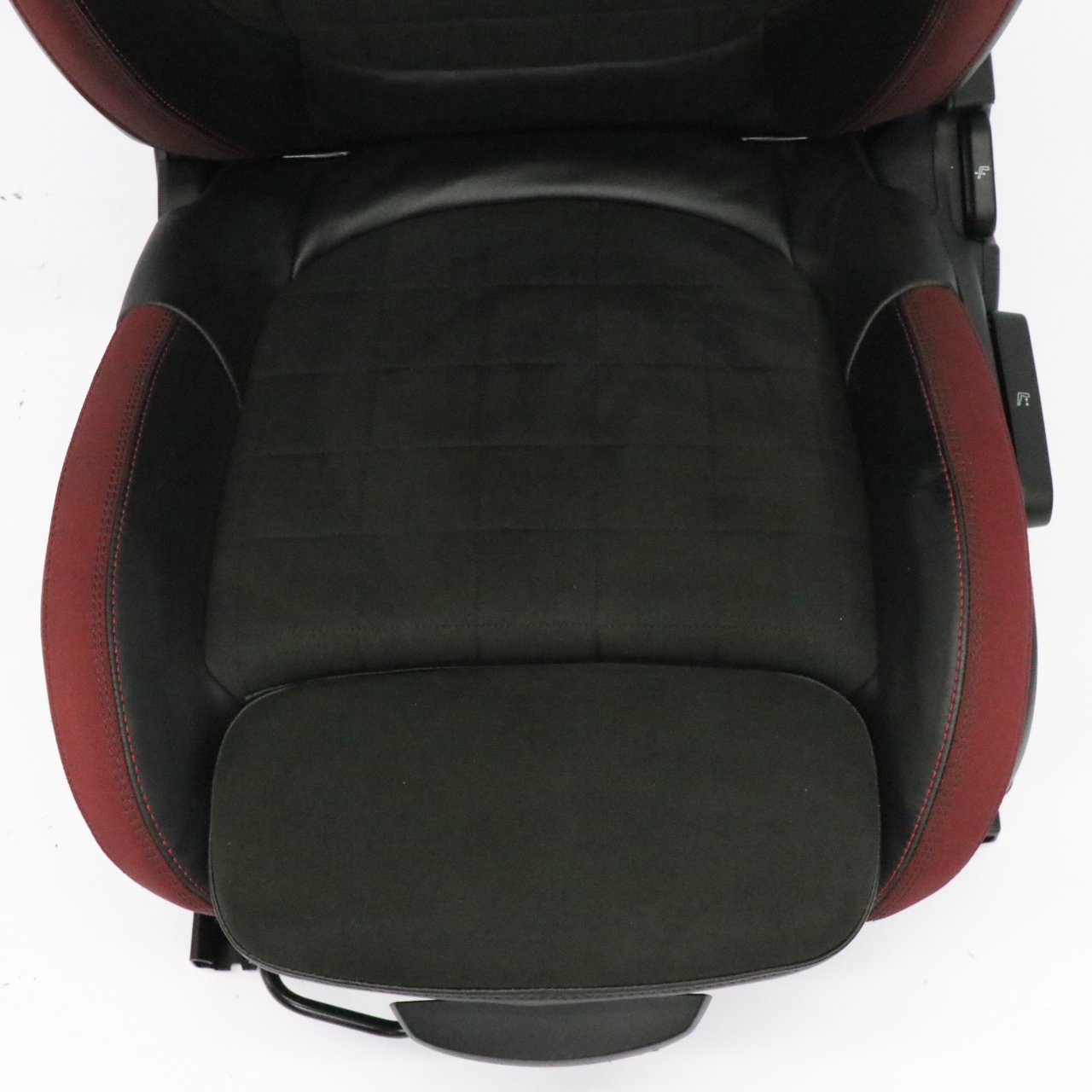 Front Seat Mini F54 F56 F60 JCW Dinamica Sport Left N/S Red Black Half Leather