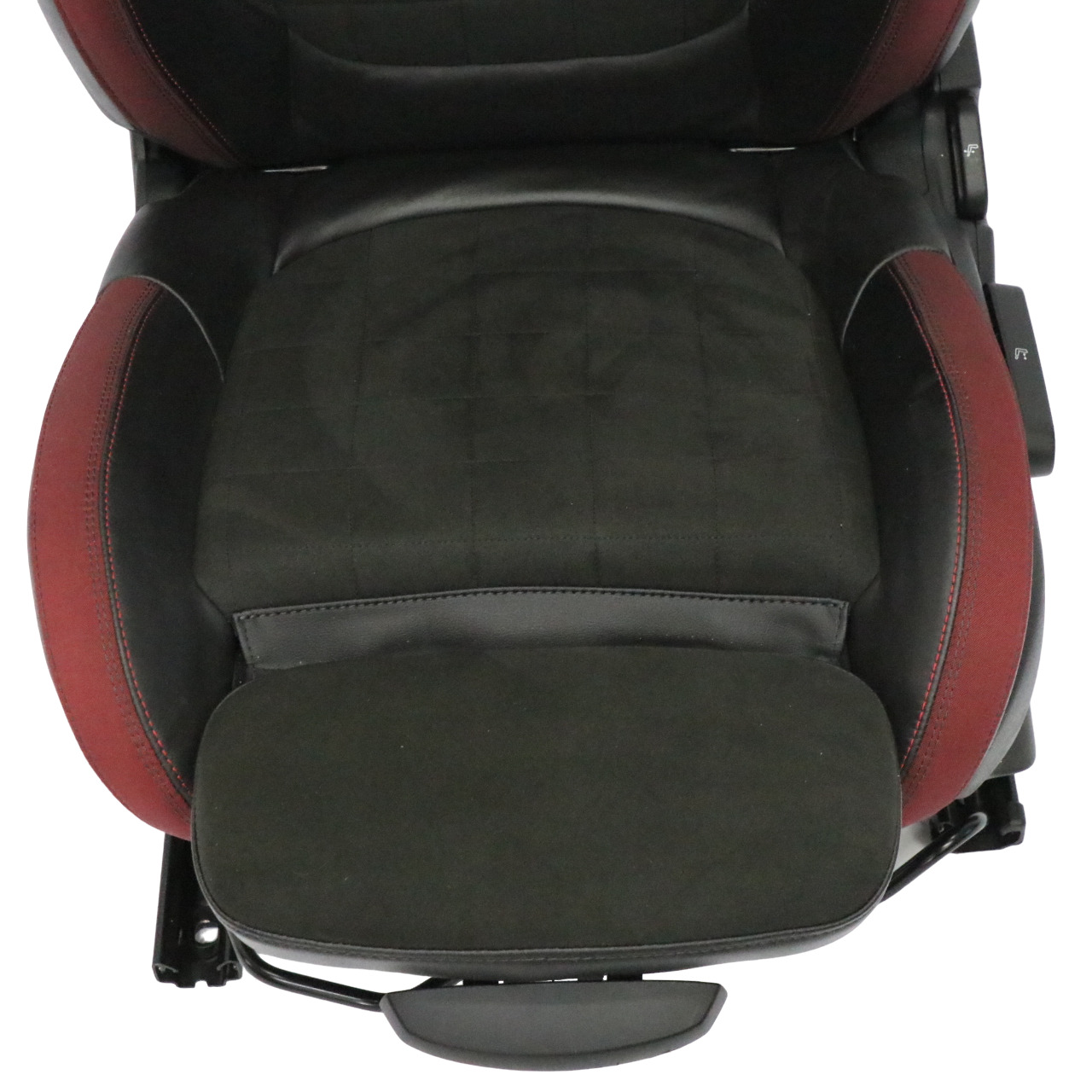 Front Seat Mini F54 F56 F60 JCW Dinamica Sport Left N/S Red Black Half Leather