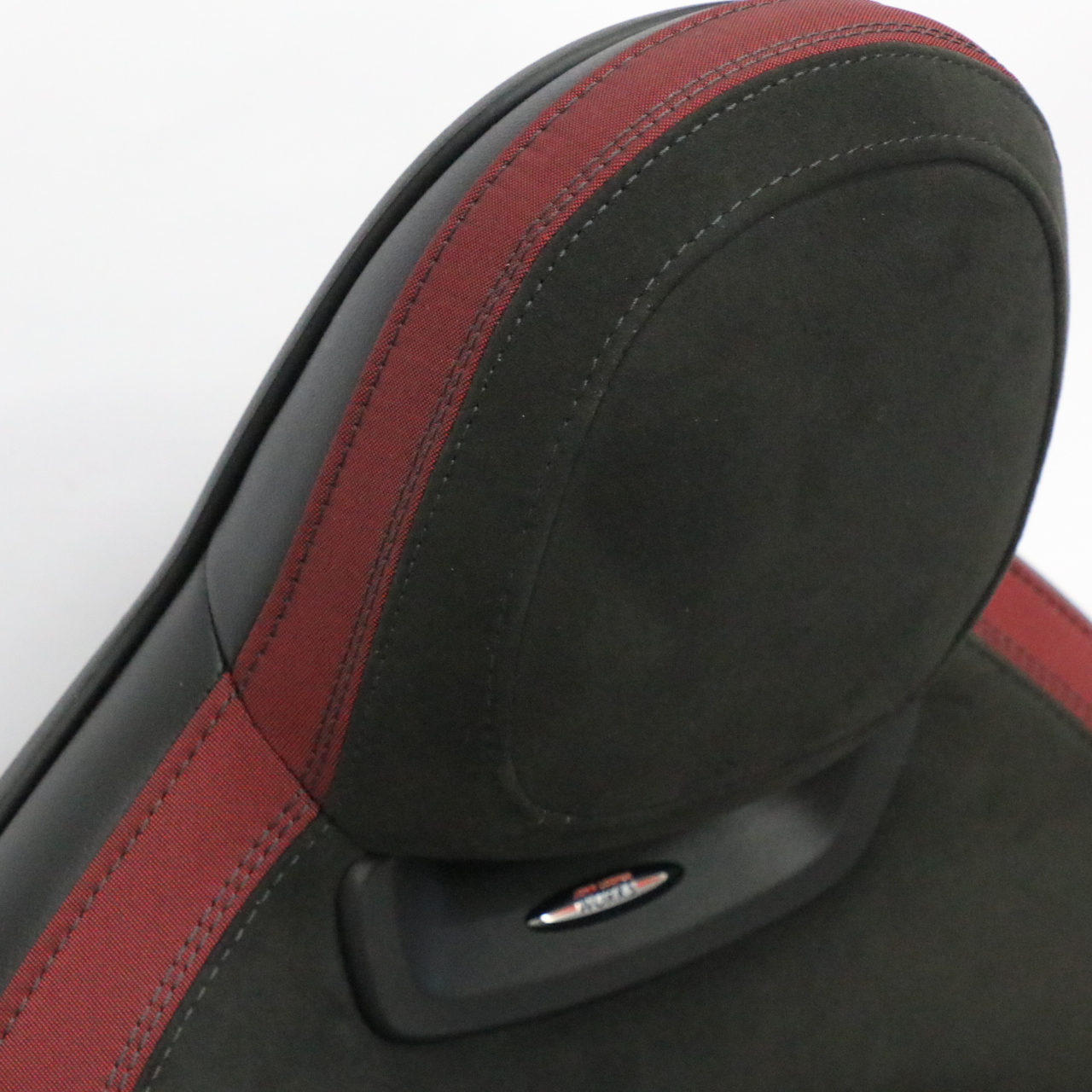 Front Seat Mini F54 F56 F60 JCW Dinamica Sport Left N/S Red Black Half Leather