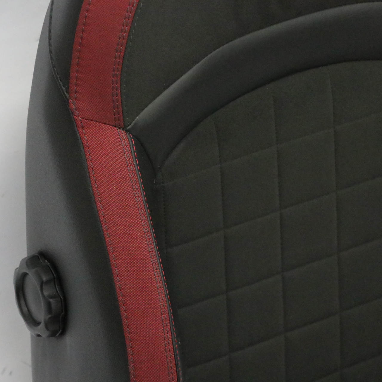 Front Seat Mini F54 F56 F60 JCW Dinamica Sport Left N/S Red Black Half Leather