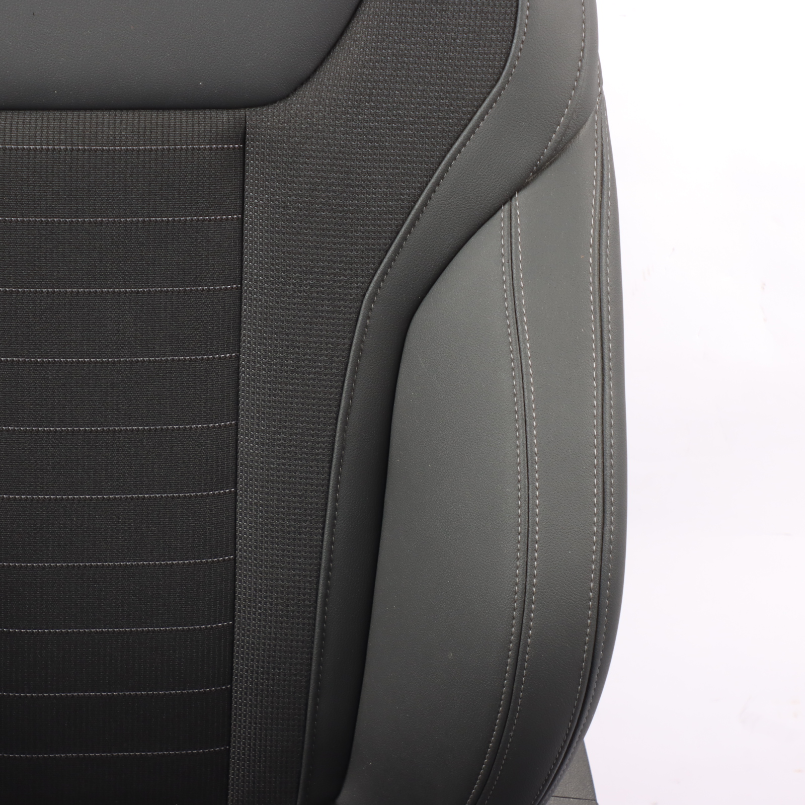 BMW G26 Front Left Seat N/S Heated Fabric Sensatec Leather Black 7955936