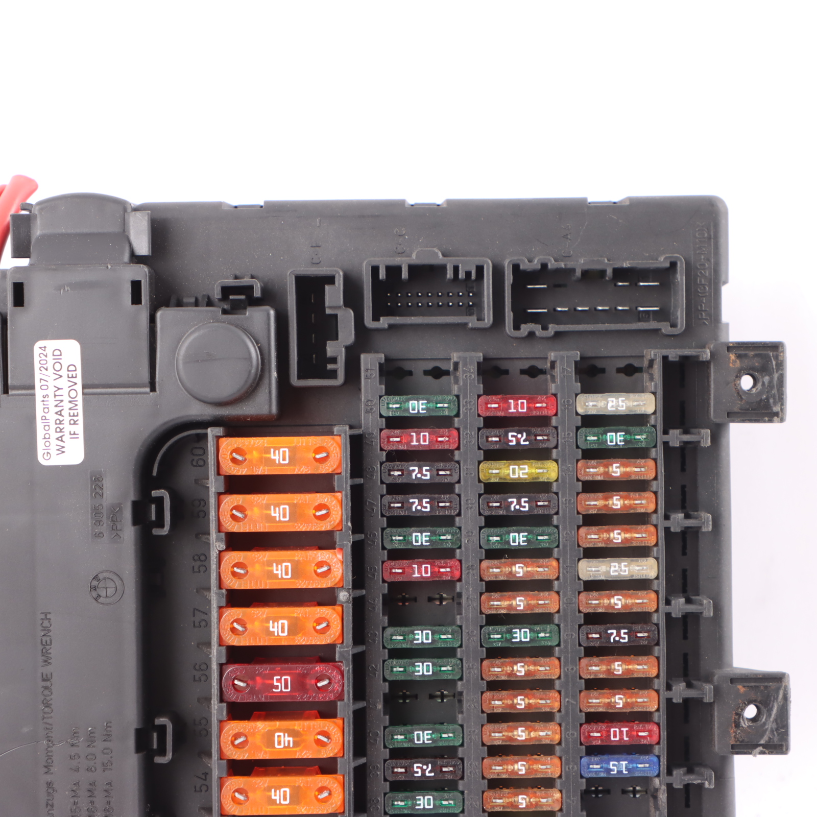 BMW Z4 Series E85 E86 Interior Fuse Box 6911922 8384629