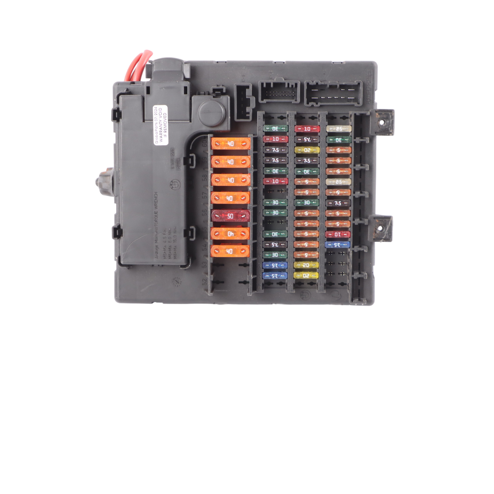 BMW Z4 Series E85 E86 Interior Fuse Box 6911922 8384629