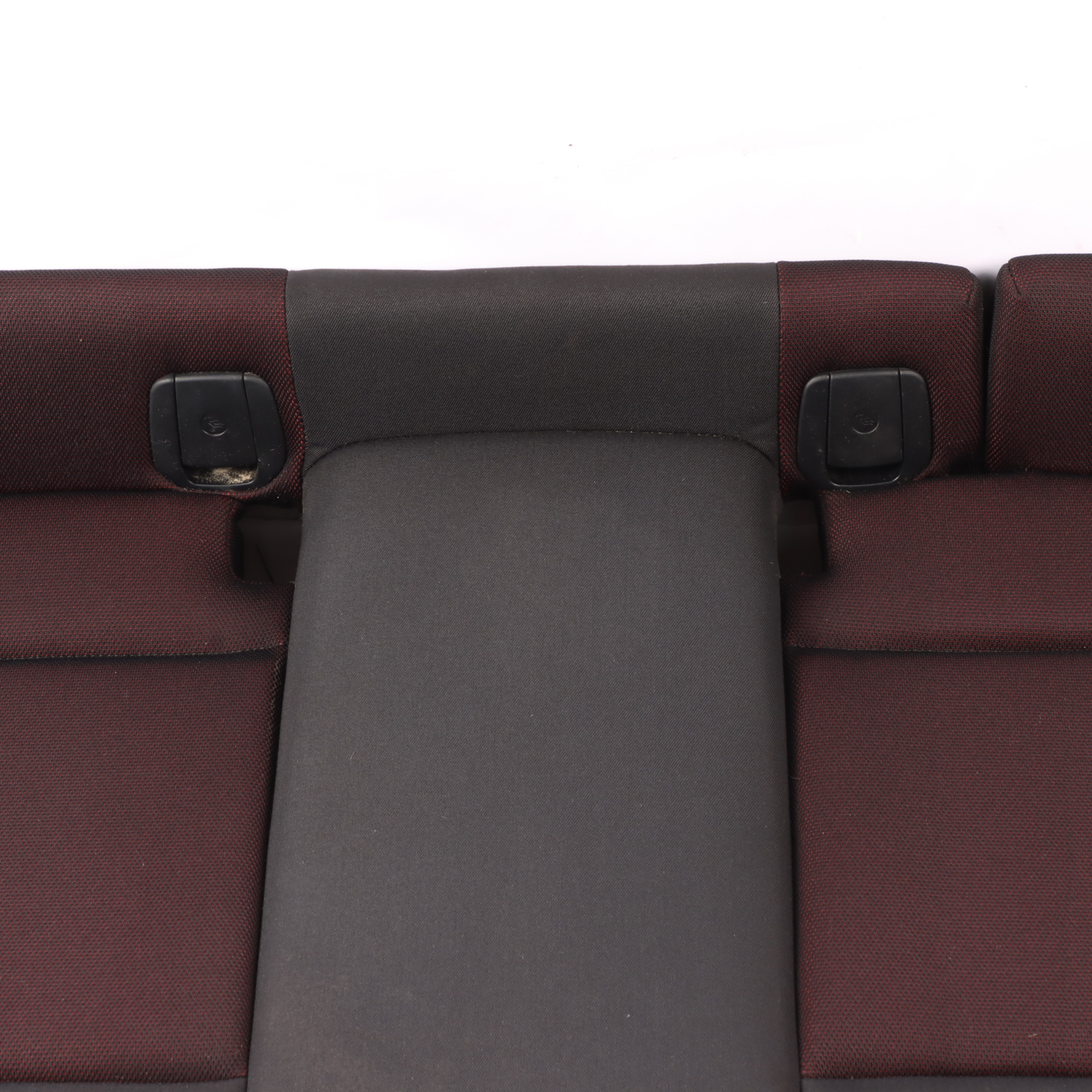 BMW E81 3door Rear Bench Seat Cloth Fabric Network Cranberry Red 9131878