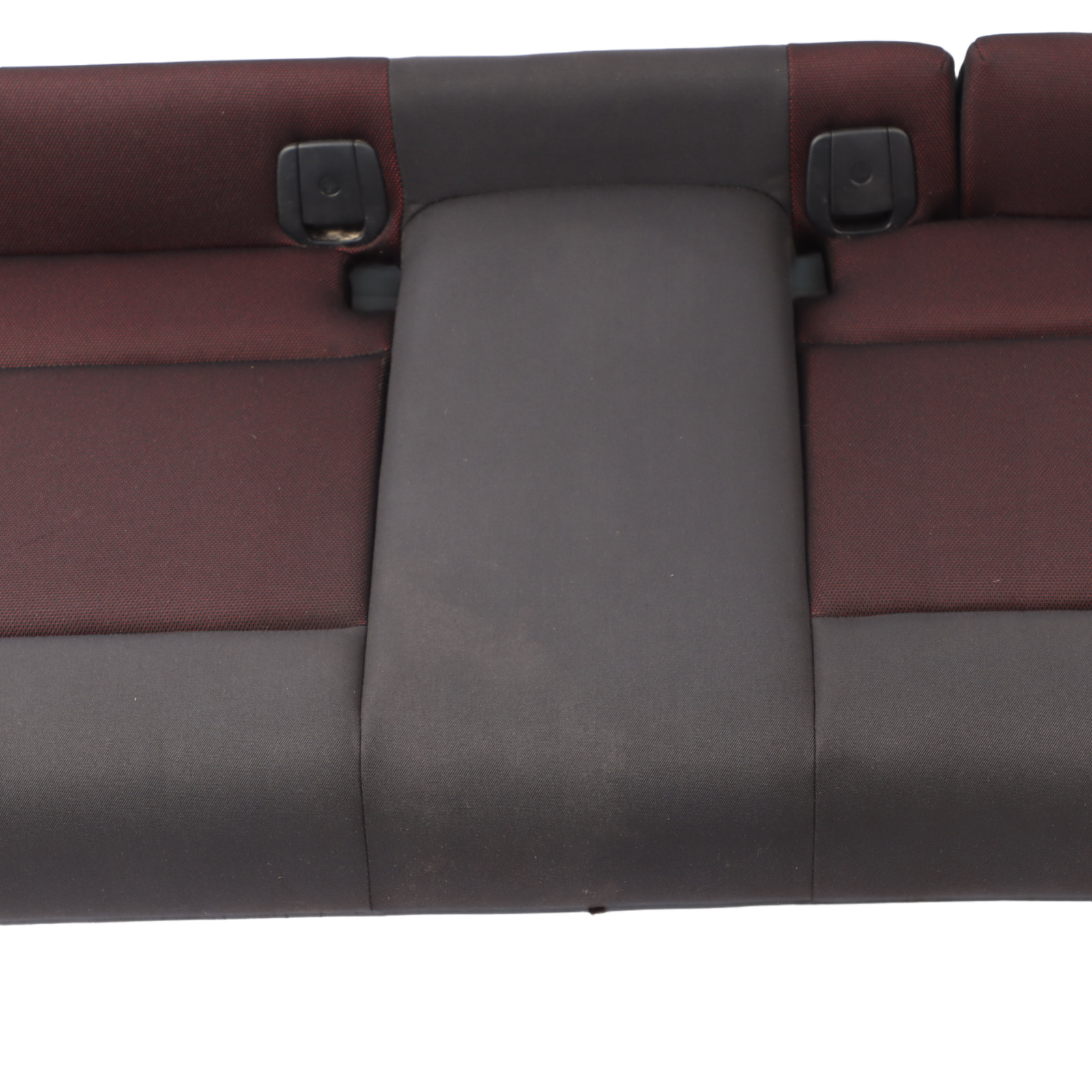 BMW E81 3door Rear Bench Seat Cloth Fabric Network Cranberry Red 9131878