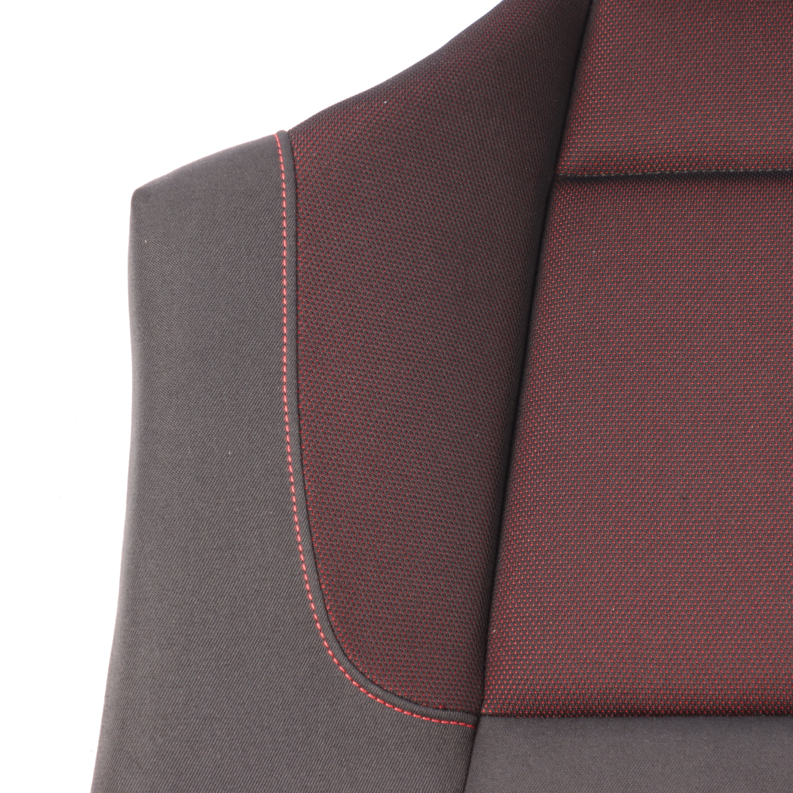 BMW E81 3door Rear Bench Seat Cloth Fabric Network Cranberry Red 9131878