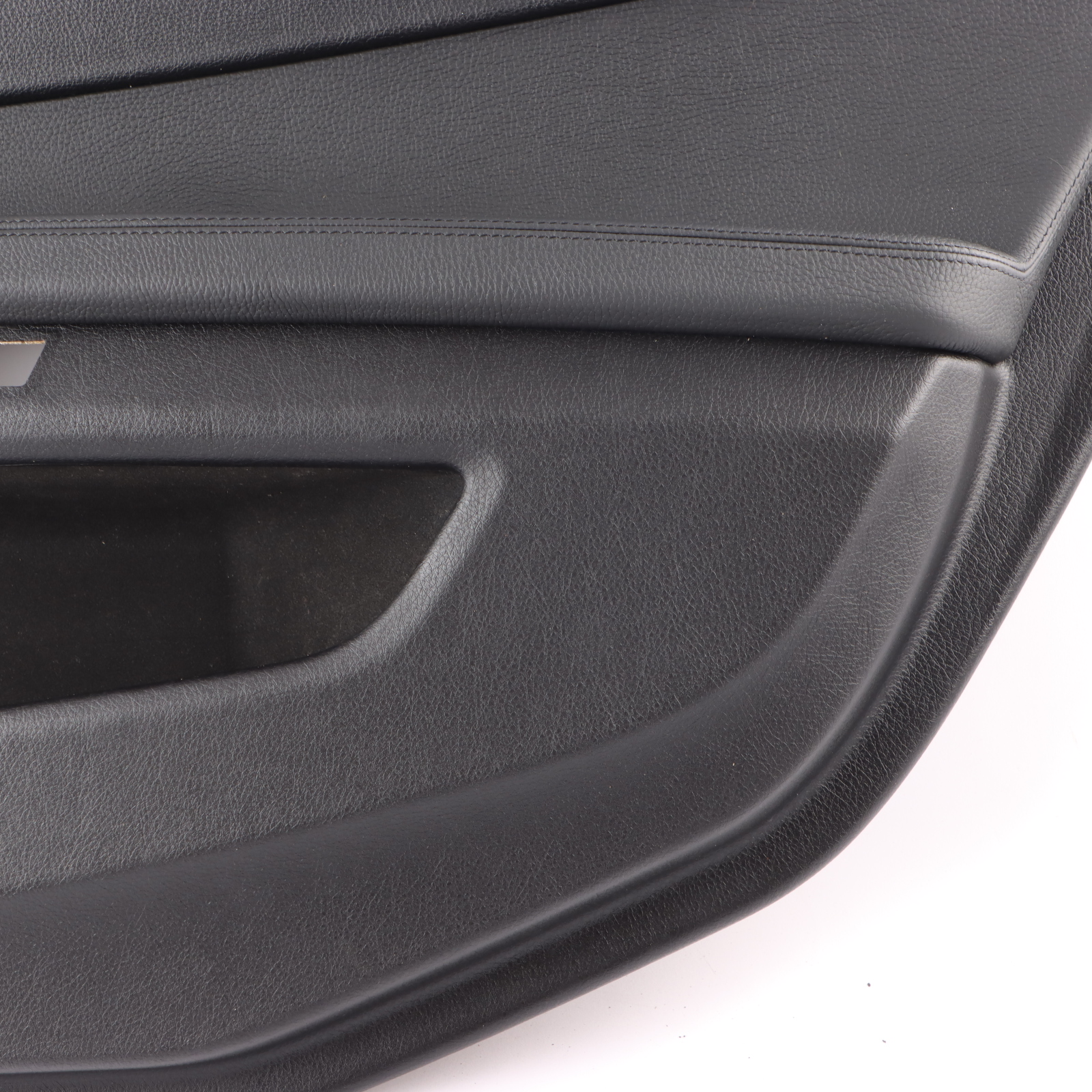 BMW F02 F04 LCI Door Card Rear Right O/S Trim Cover Panelling Black 9161788