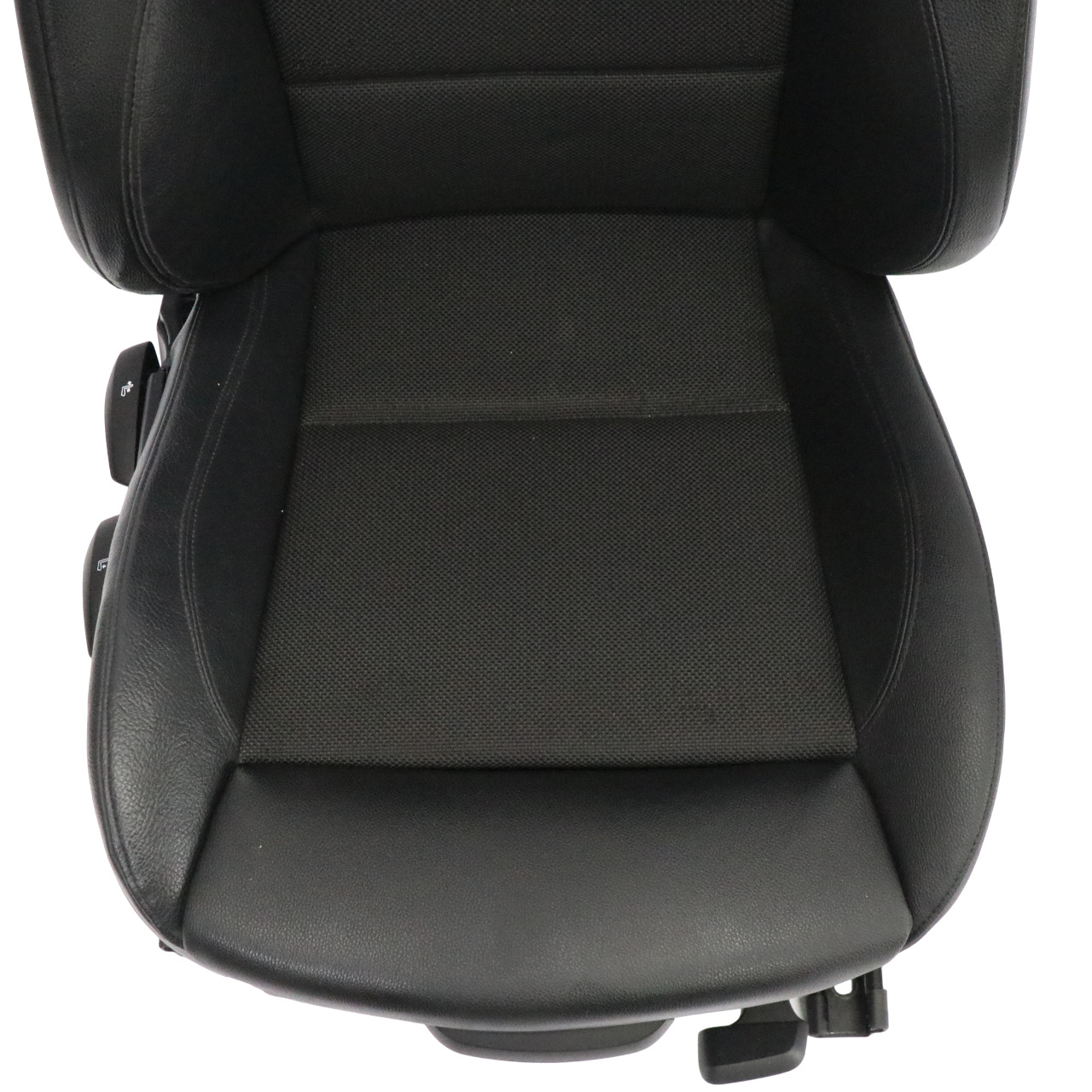 BMW E87 Front Right O/S M Sport Seat Cloth Imitation Leather Flashpoint Interior