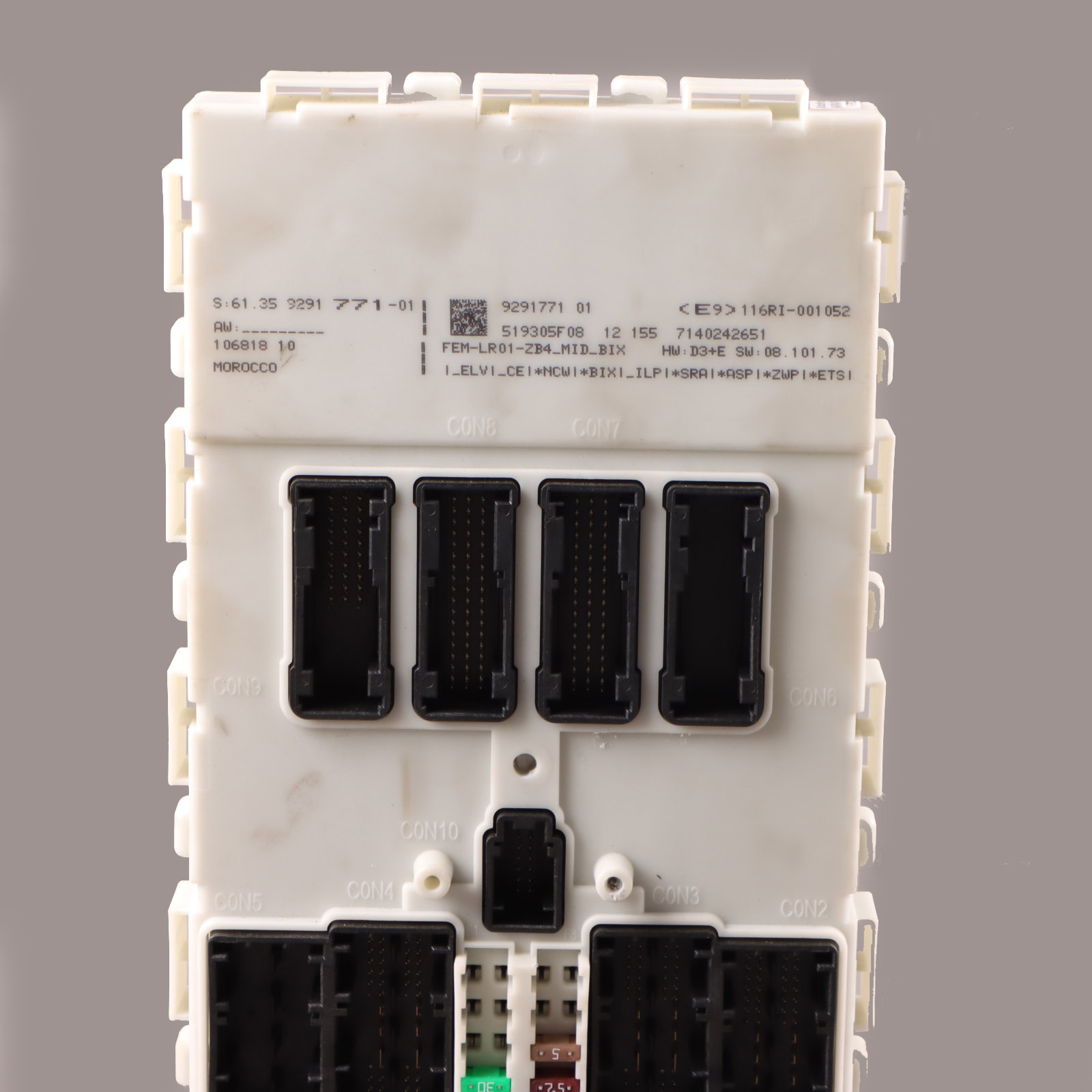 BMW Body Control Module Lear BCM Unit ECU 9291771