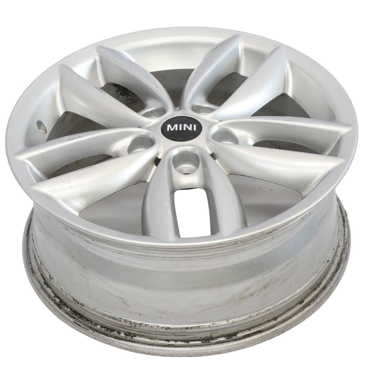 Mini Cooper R60 R61 Silver Wheel Alloy Rim 17" 7J 5-Star Double Spoke 124