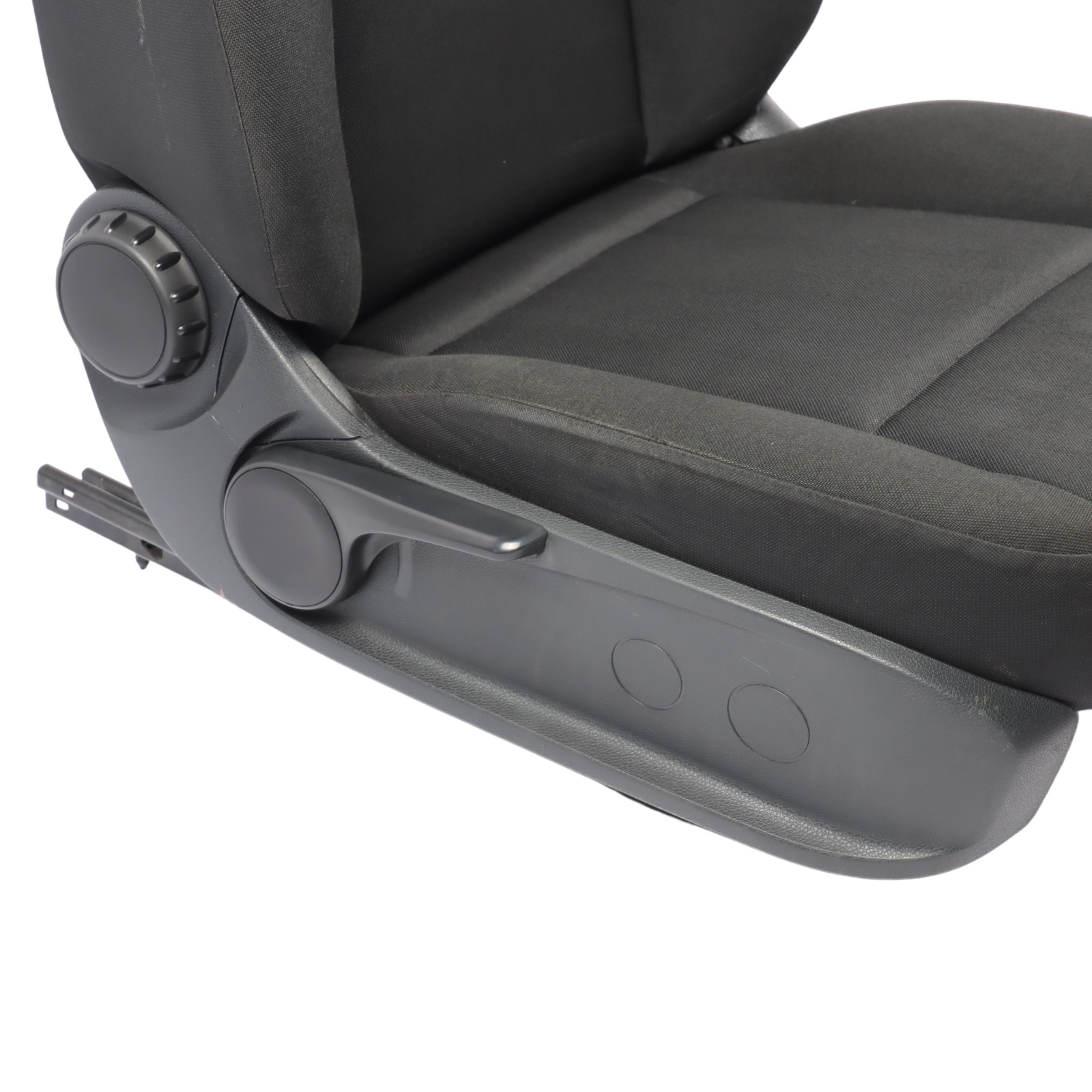 Front Seat Mercedes W906 Sprinter Left N/S Cloth Black Fabric Passenger