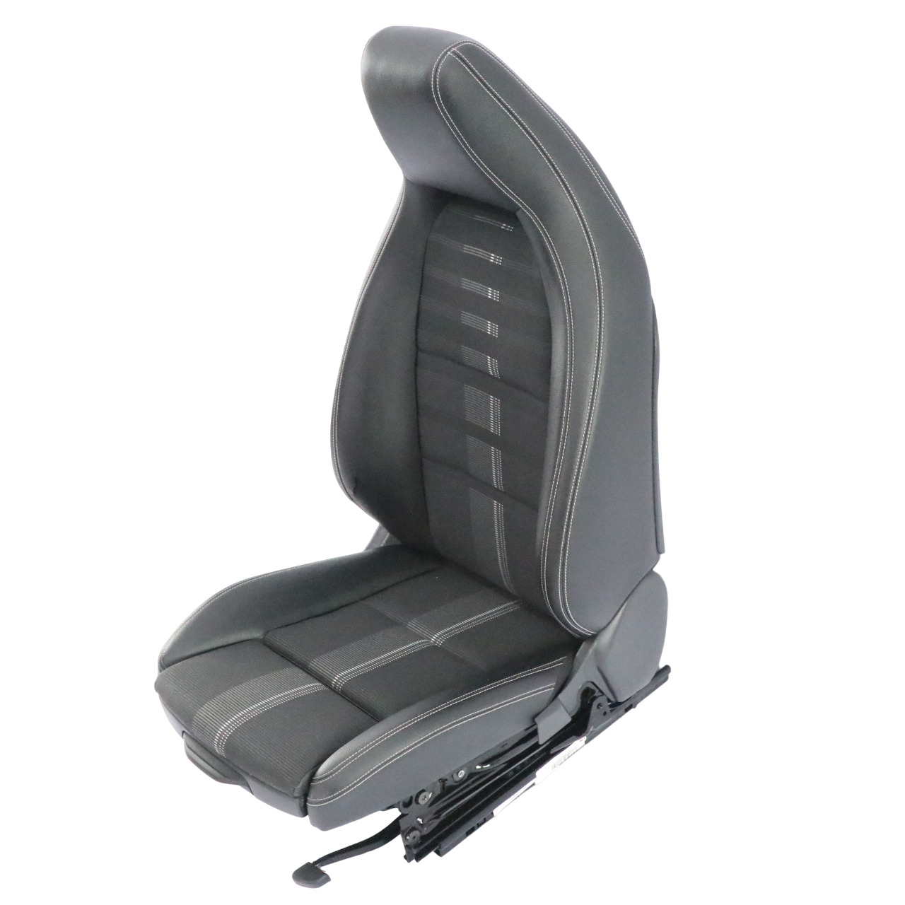 Mercedes C117 W176 Front Seat Right O/S Imitation Leather Cloth Artico Black