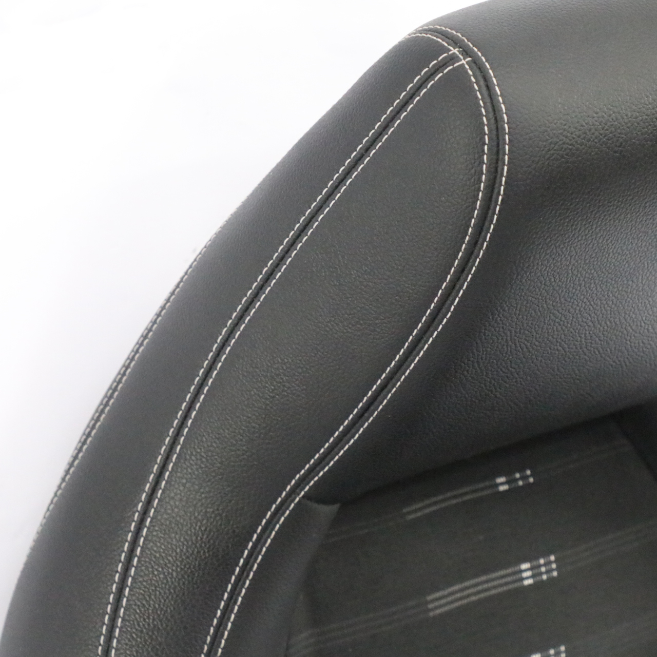 Mercedes C117 W176 Front Seat Right O/S Imitation Leather Cloth Artico Black