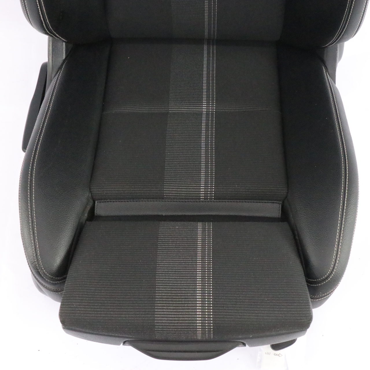 Mercedes C117 W176 Front Seat Right O/S Imitation Leather Cloth Artico Black