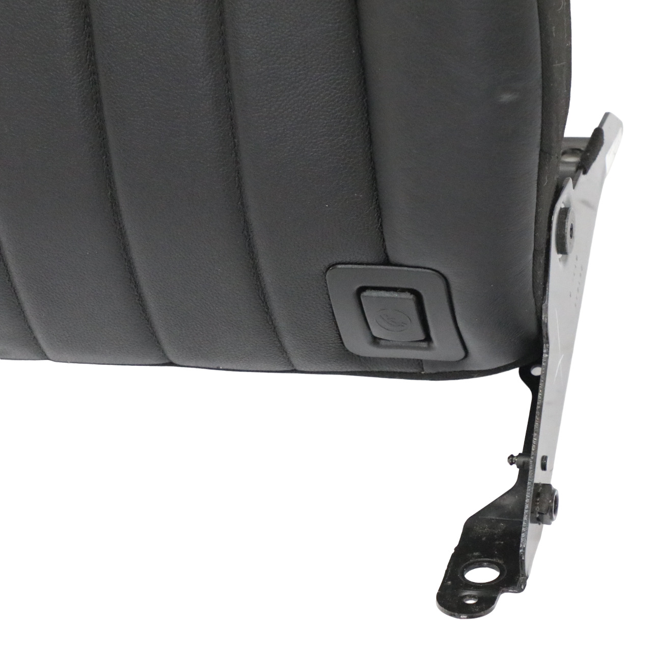 Mercedes ML W164 Seat Backrest Rear Right O/S Covering Microfibre Fabric Black