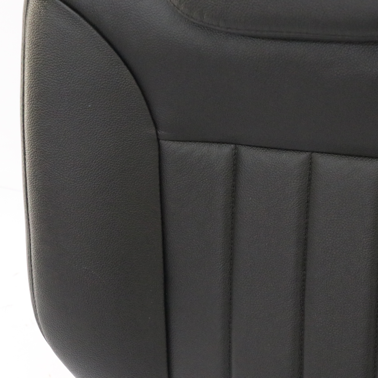 Mercedes ML W164 Seat Backrest Rear Right O/S Covering Microfibre Fabric Black