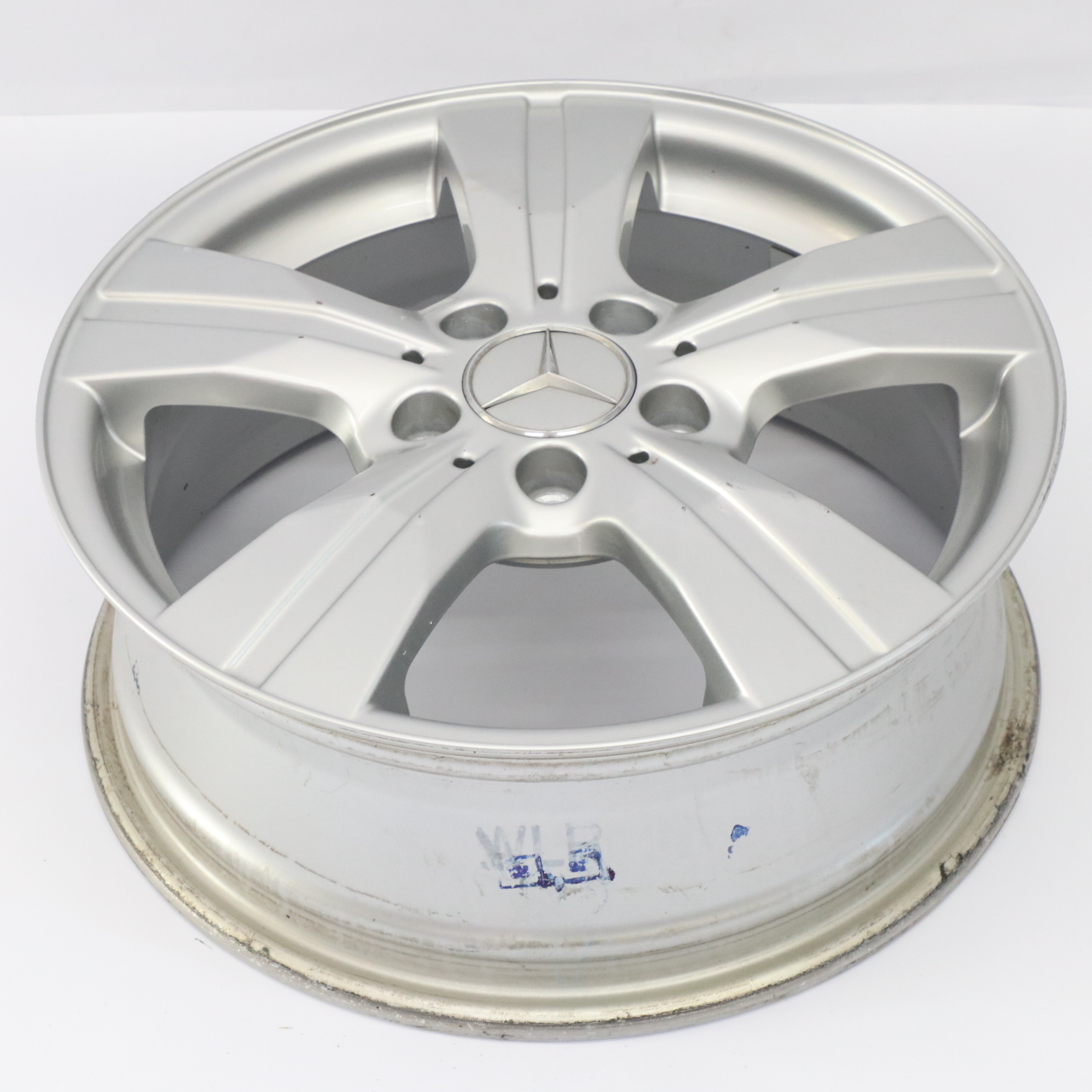 Mercedes W169 W245 Silver Alloy Wheel Rim 16" 6J ET:46 A1694012202